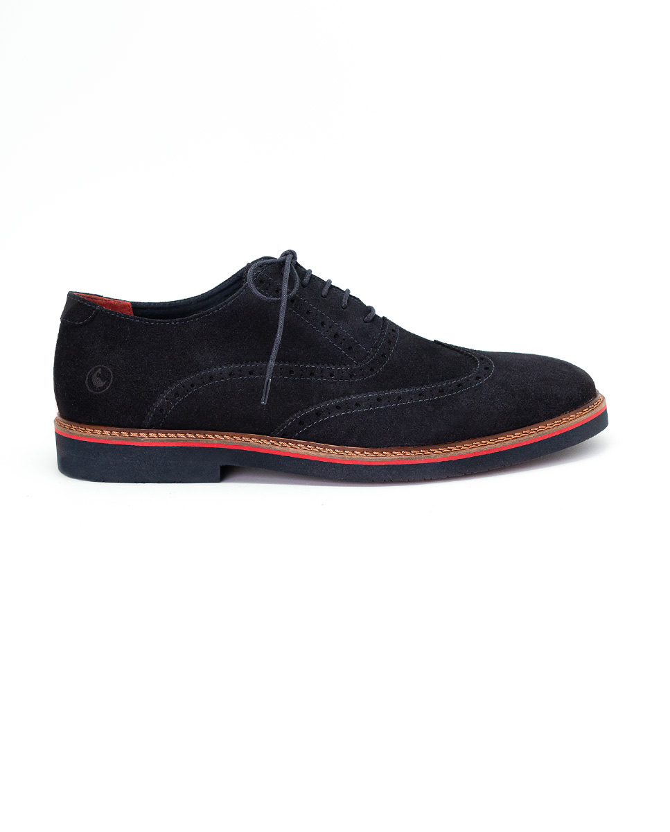 Zapato Oxford Ante Marino