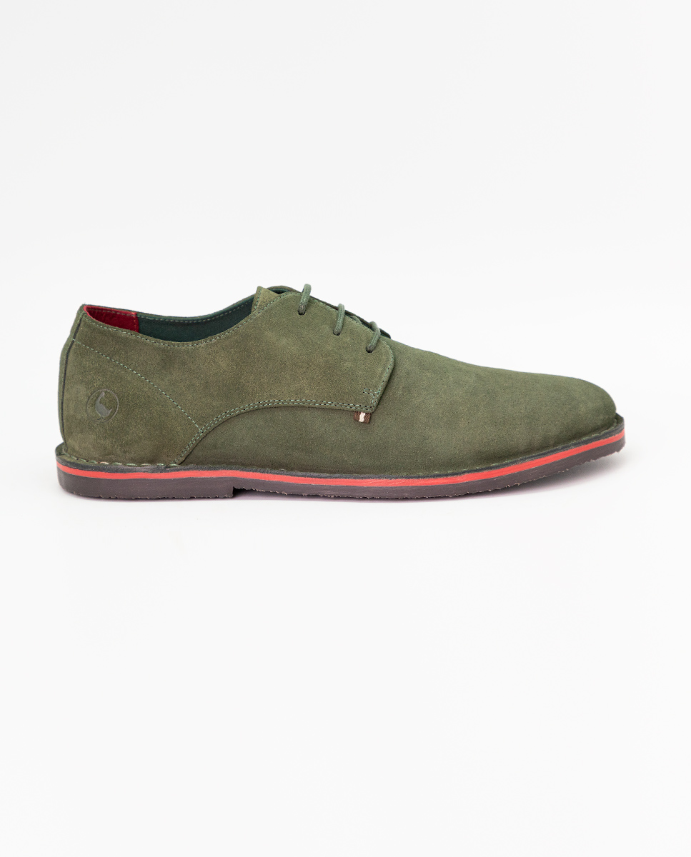 Khaki Suede Desert Shoes