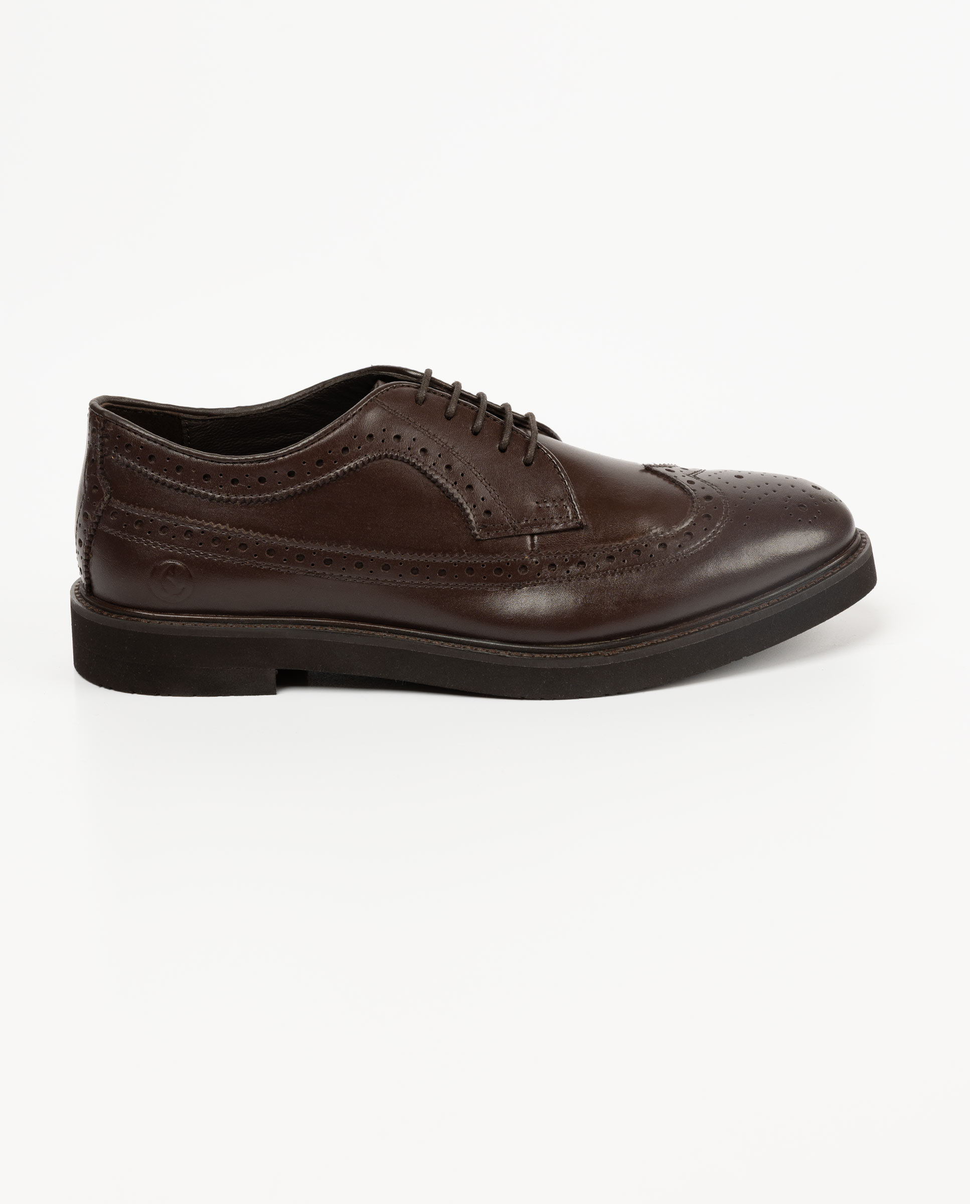 Brown Leather Oxford Shoes