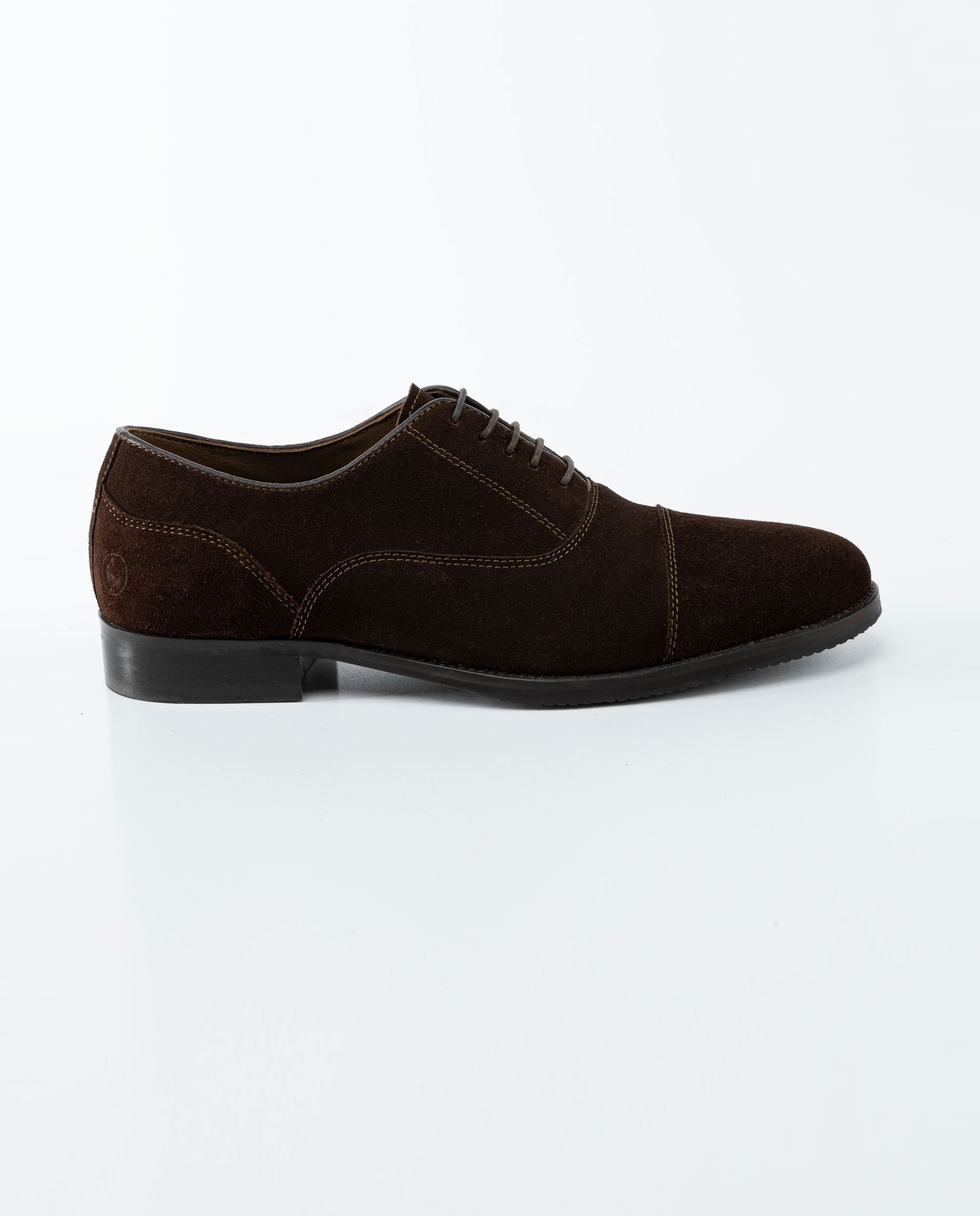 Zapato Inglés Ante Marrón
