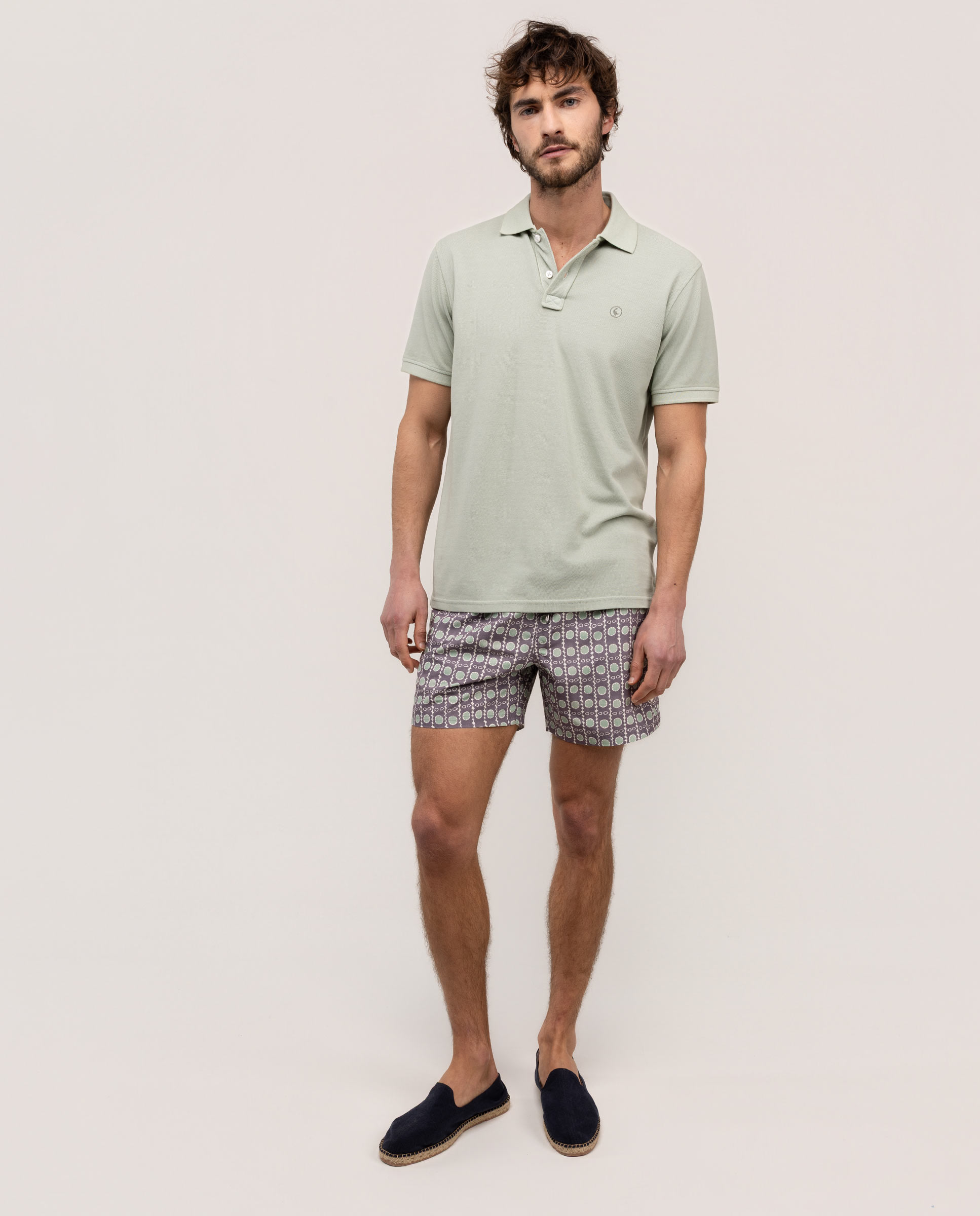 Bañador Soles Berenjena