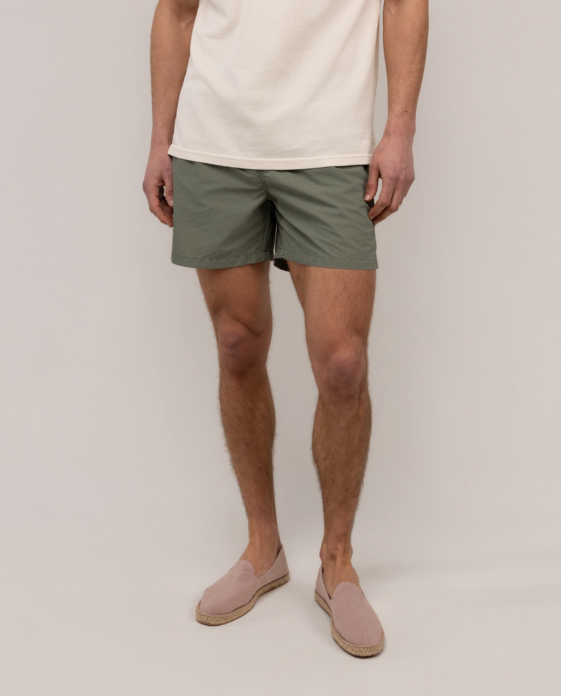 Plain Green Swimsuit