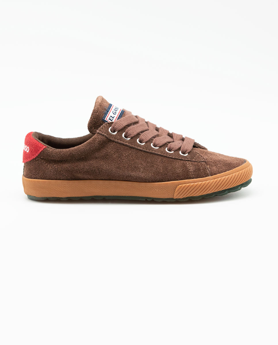 Zapatillas Low Top Suede Marrón Kids