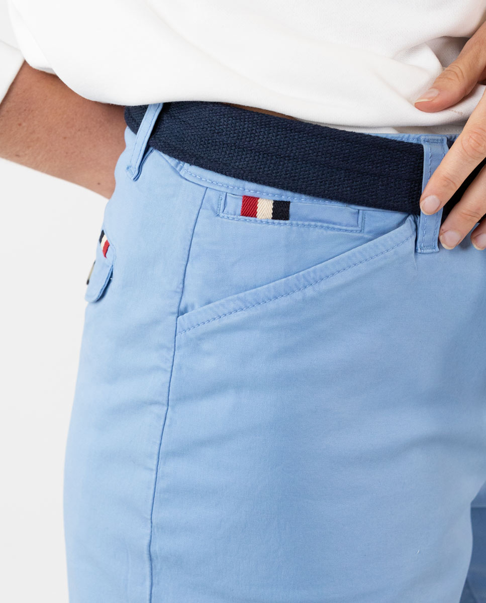 Light Blue Bermuda Shorts