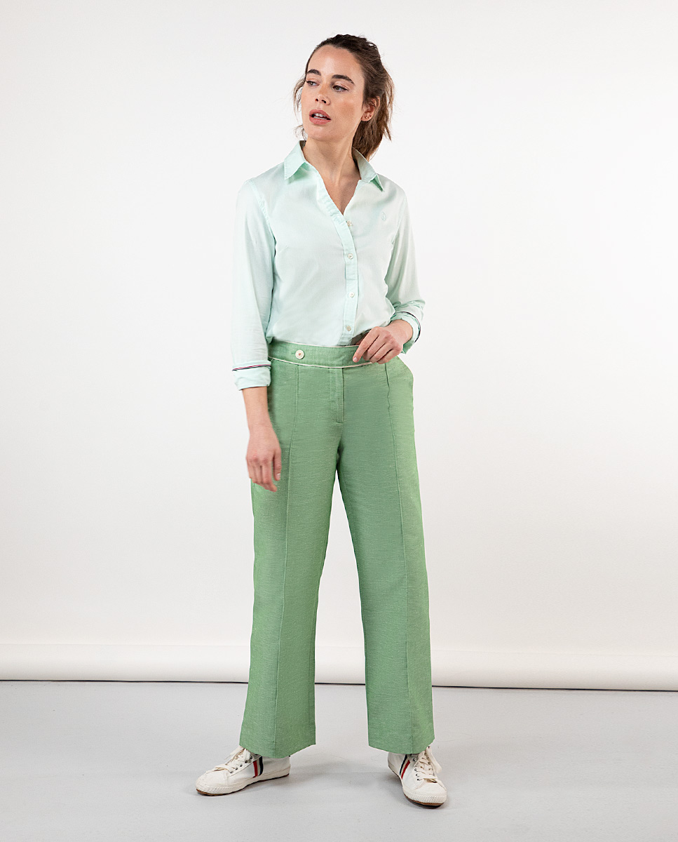 Green Oxford Trouser Separate
