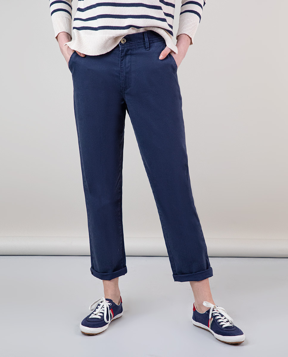Navy Chinos