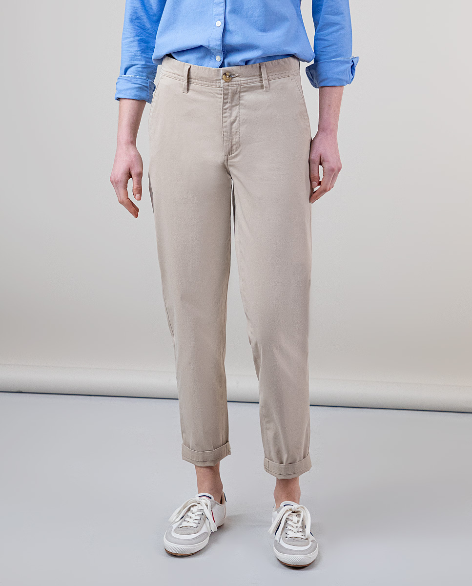 Beige Chino Trousers