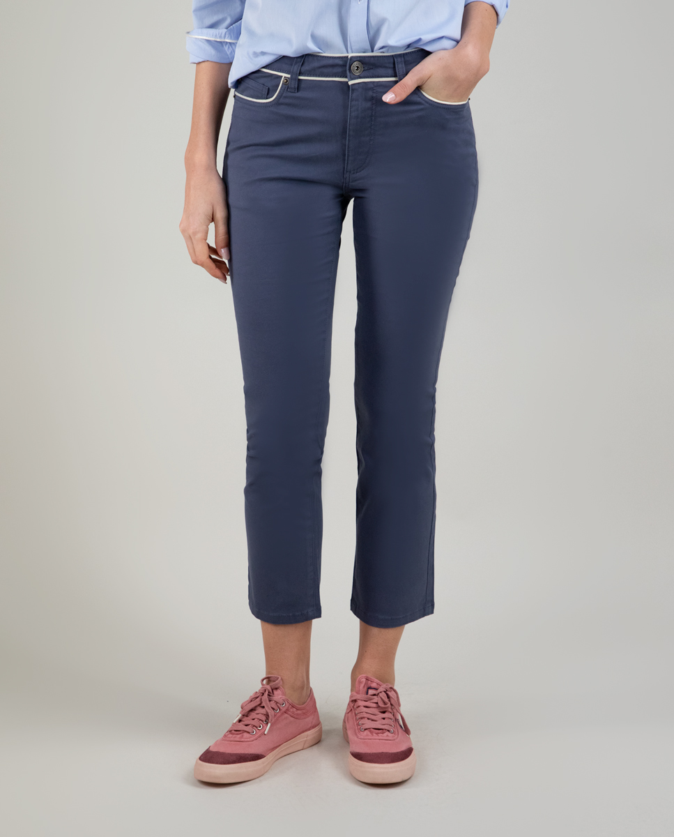 Pantalón 5 Bolsillos Marino