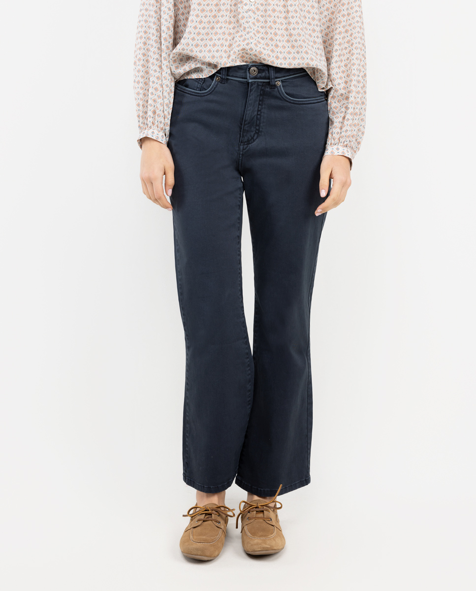 Navy 5-Pocket Trousers