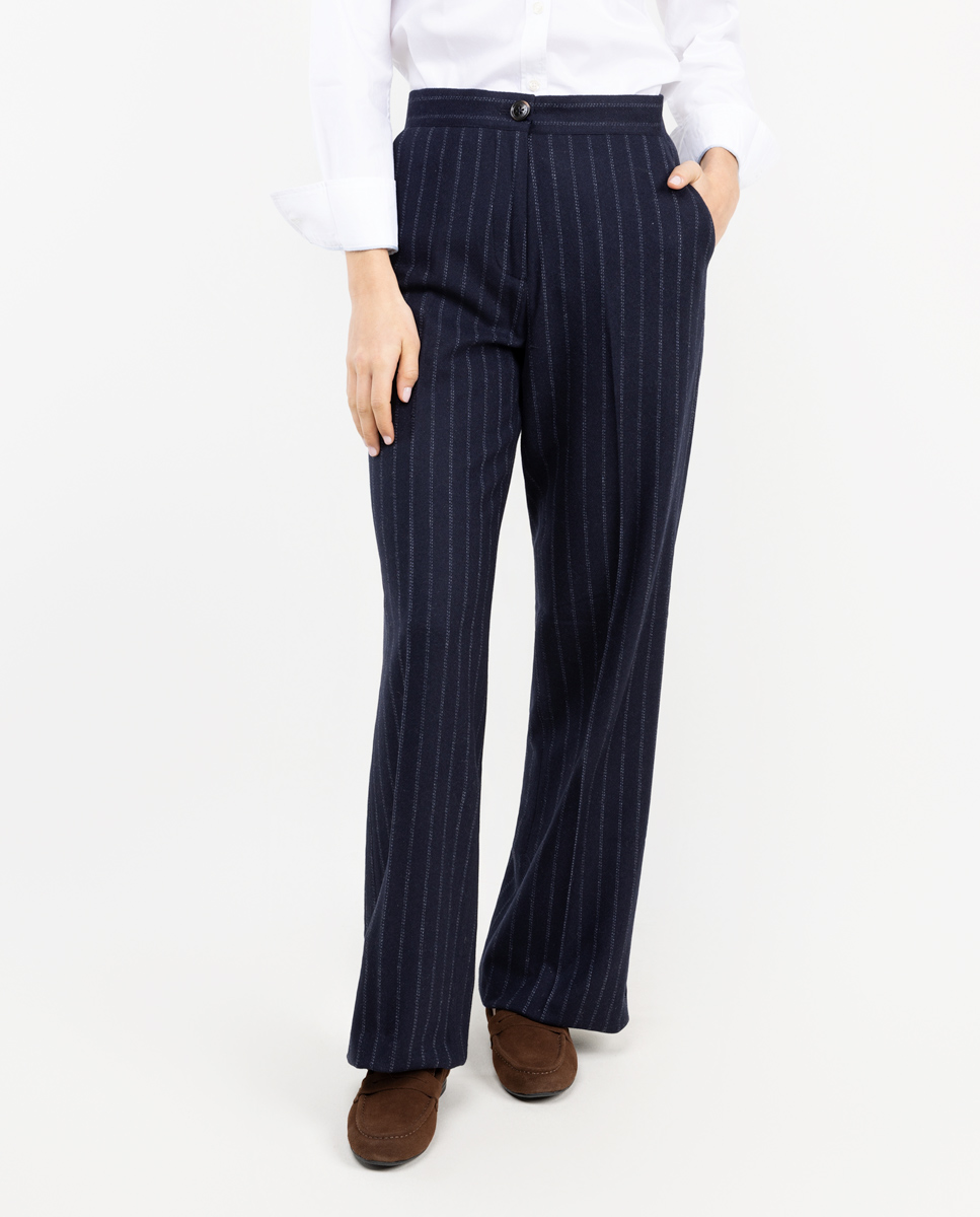 Pantalón Coordinado Raya Diplomática Marino
