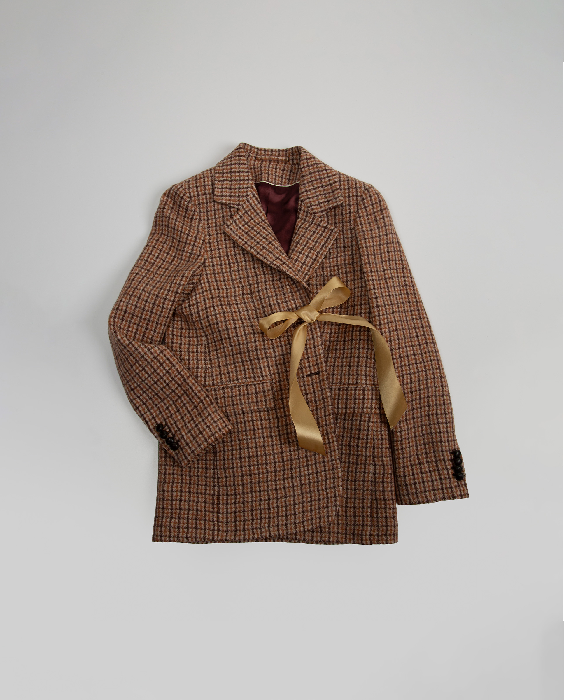 Beige Special Check Jacket