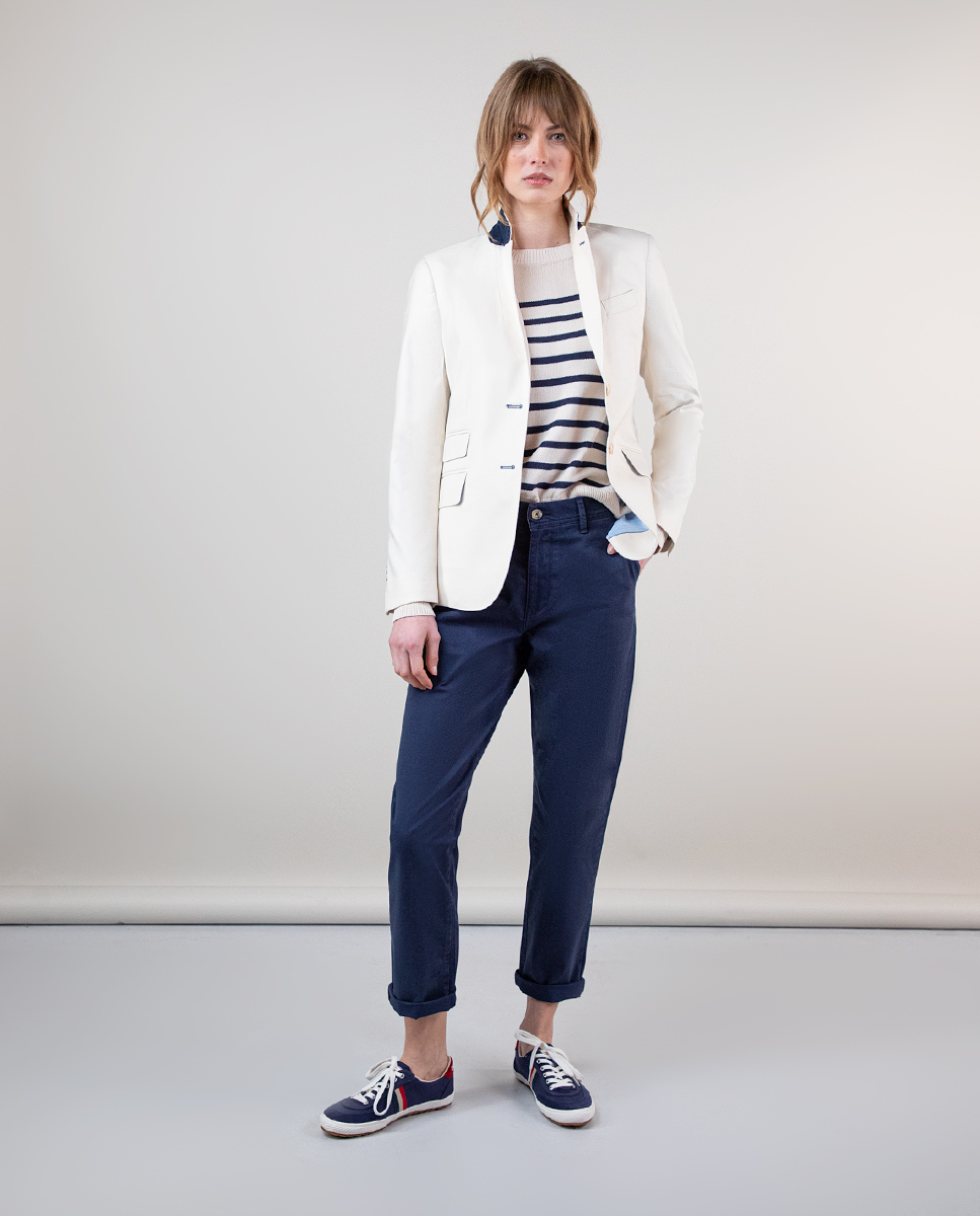 Oxford Blazer Ecru