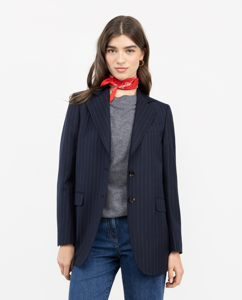 American Pinstripe Navy