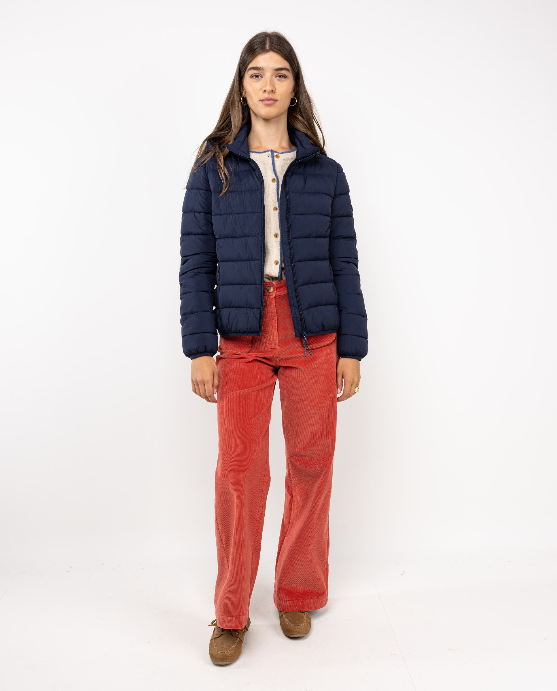Chaqueta Acolchada Marino