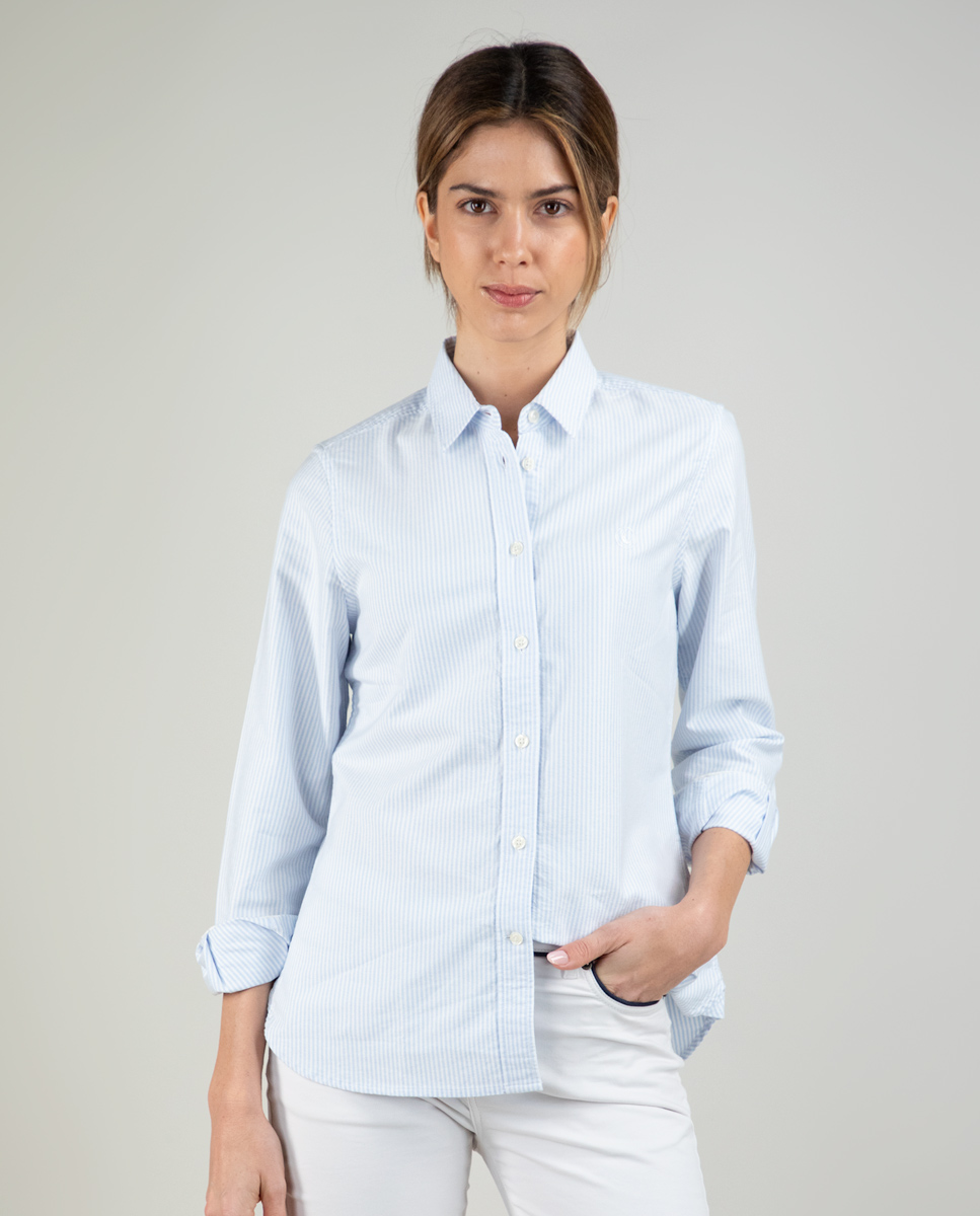 Light Blue Yale Oxford Shirt