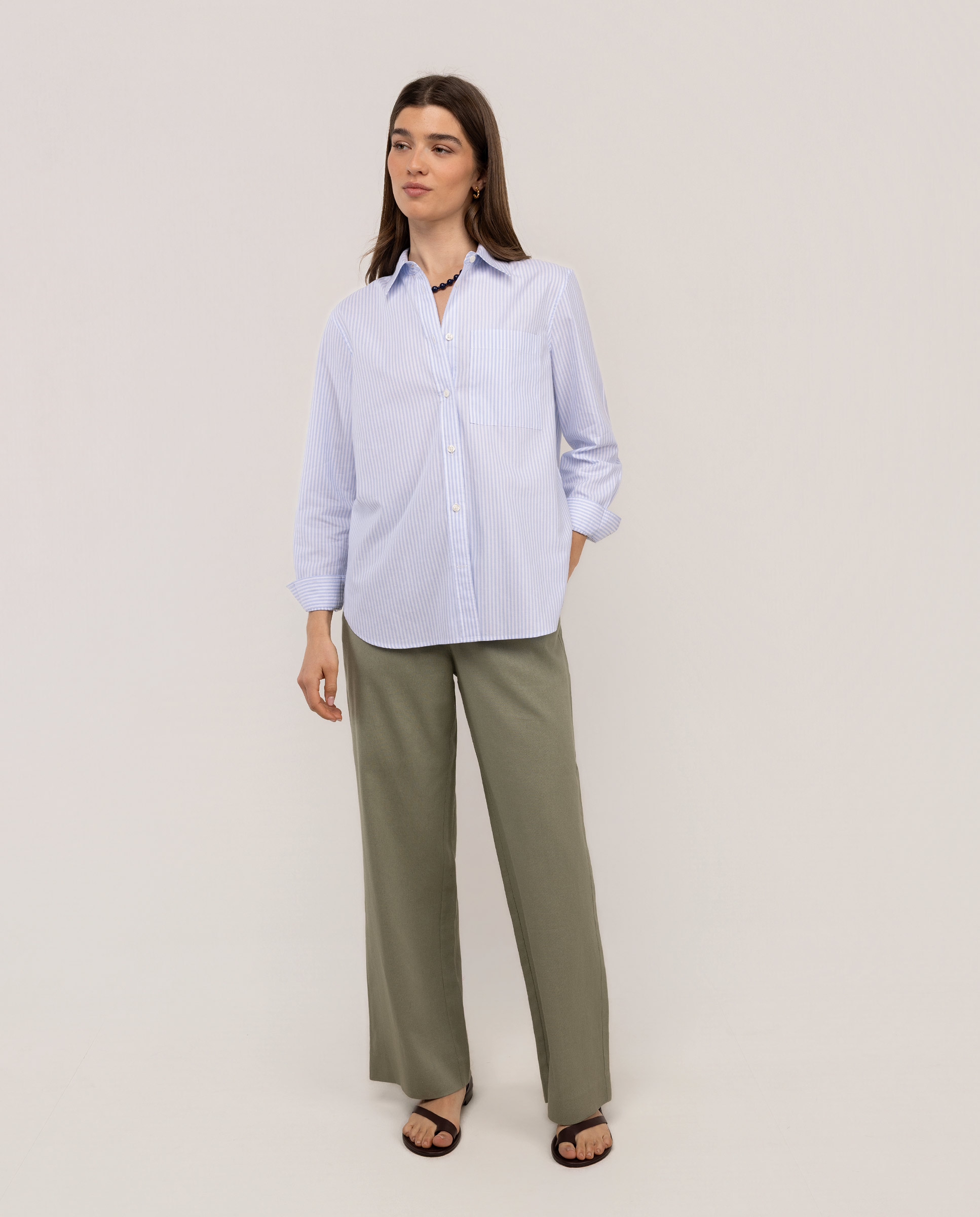 Maggie Stripe Yale Shirt