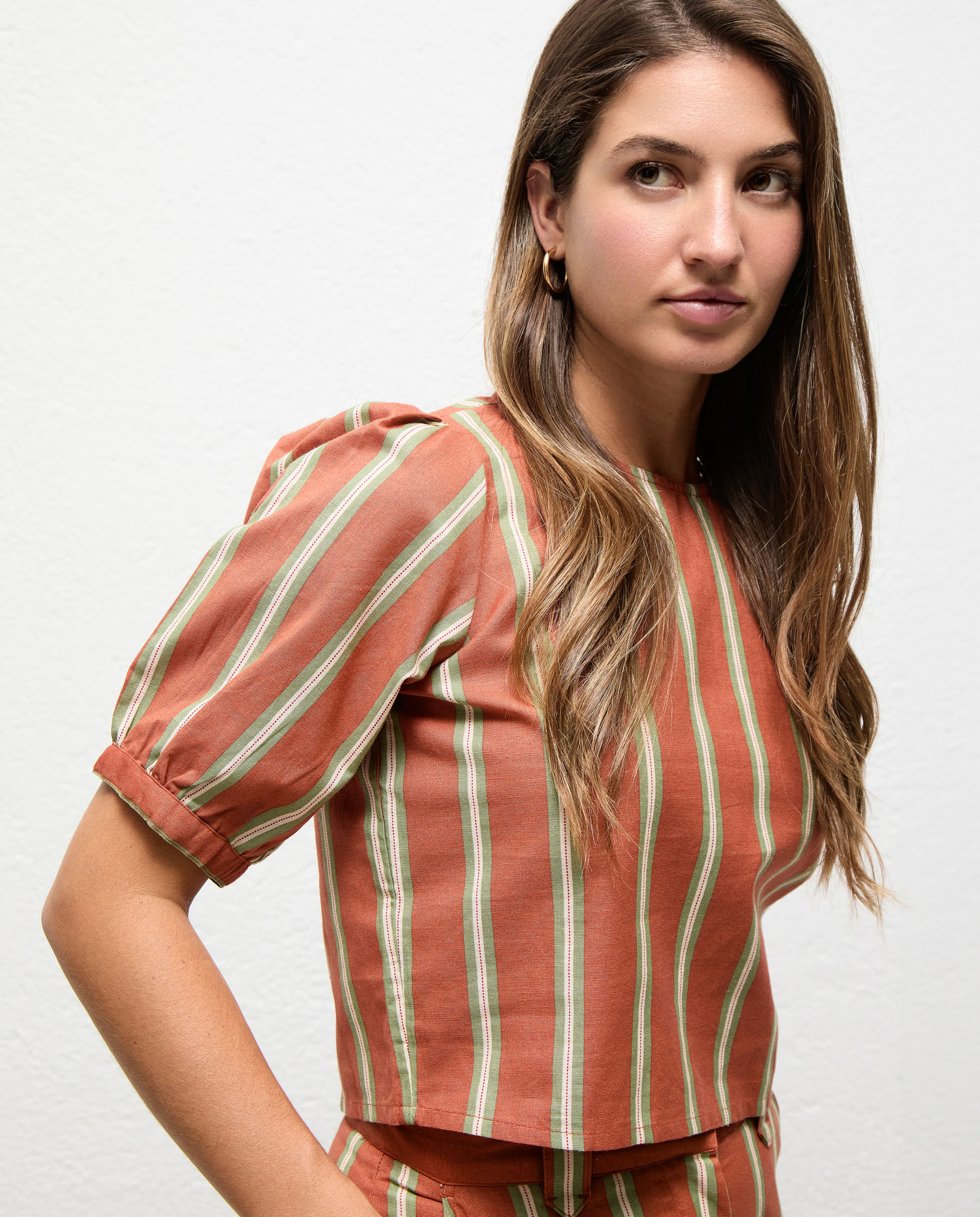 Top Paloma Striped Print