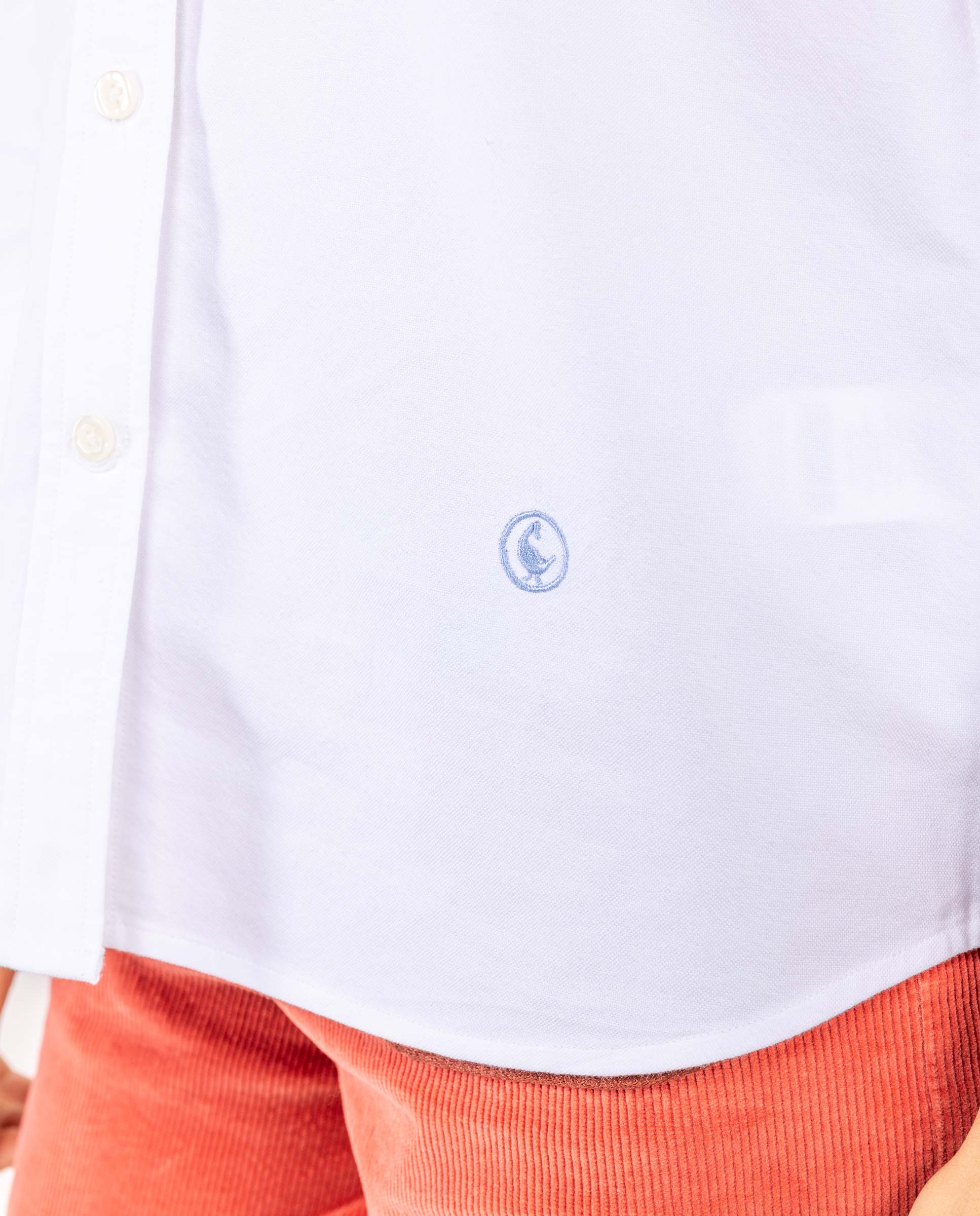 Camisa Oxford Blanco