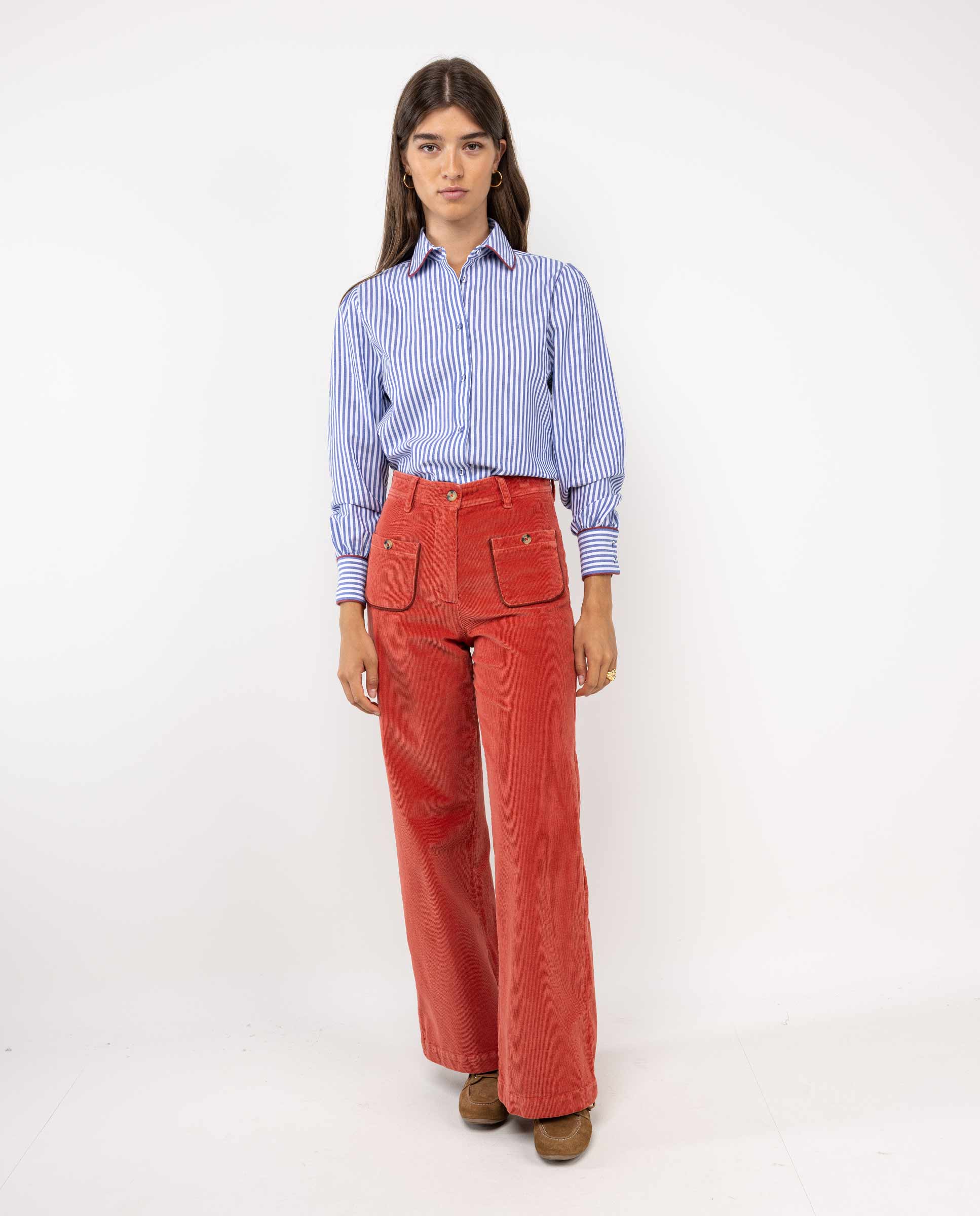 Camisa Pinpoint Raya Yale Azul