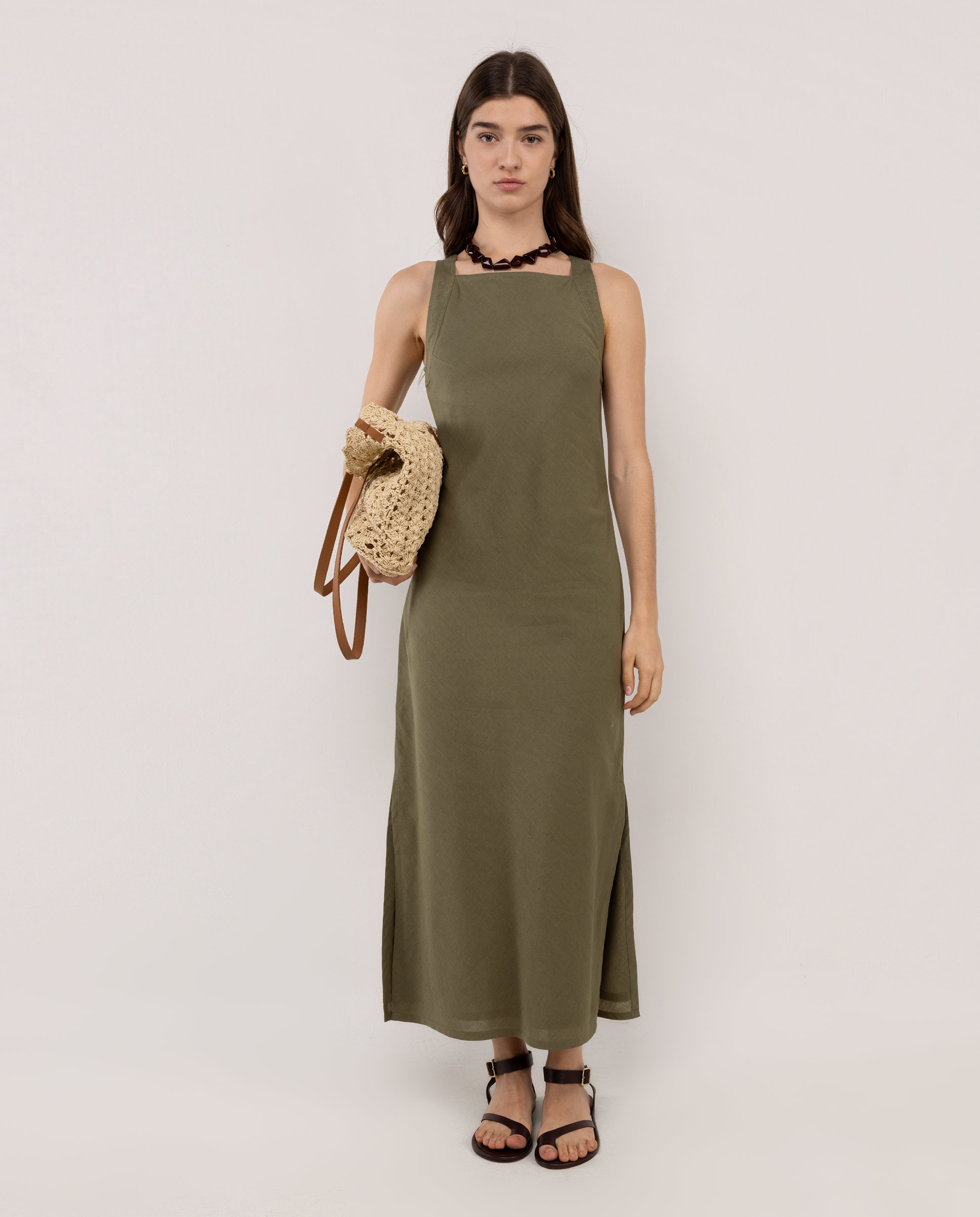 Clarisse Linen Dress