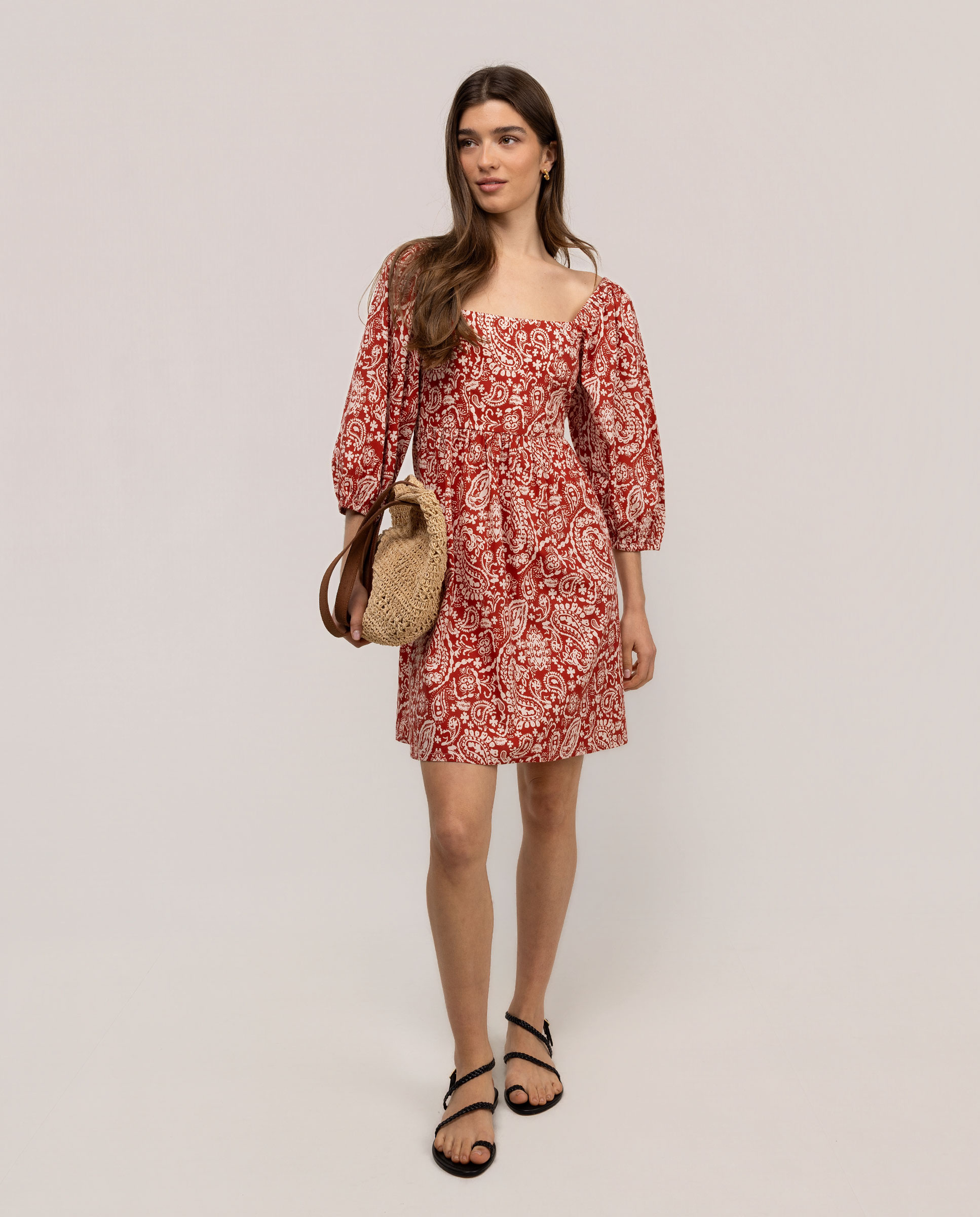 Vinita Short Printed Dress