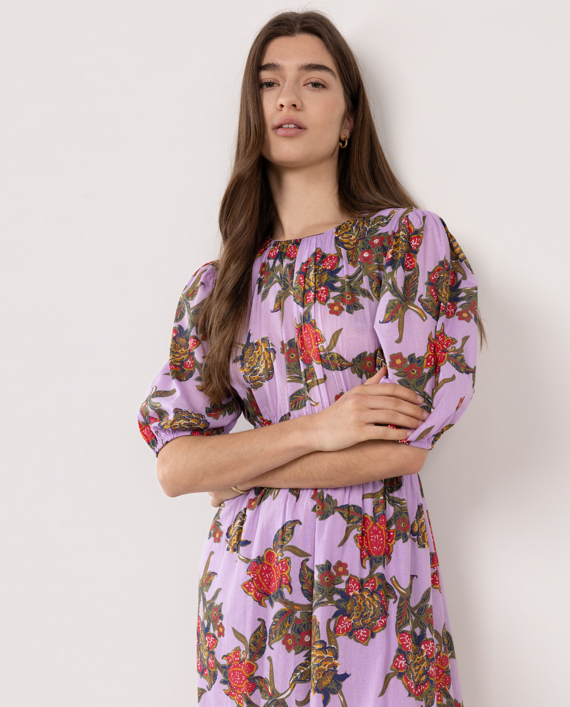 Ruby Floral Print Dress