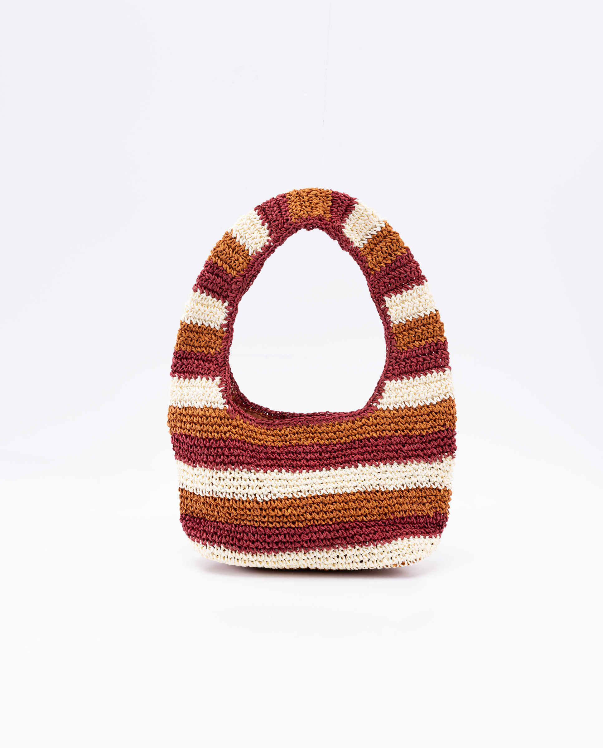 Bolso Bonnie Rafia Rayas