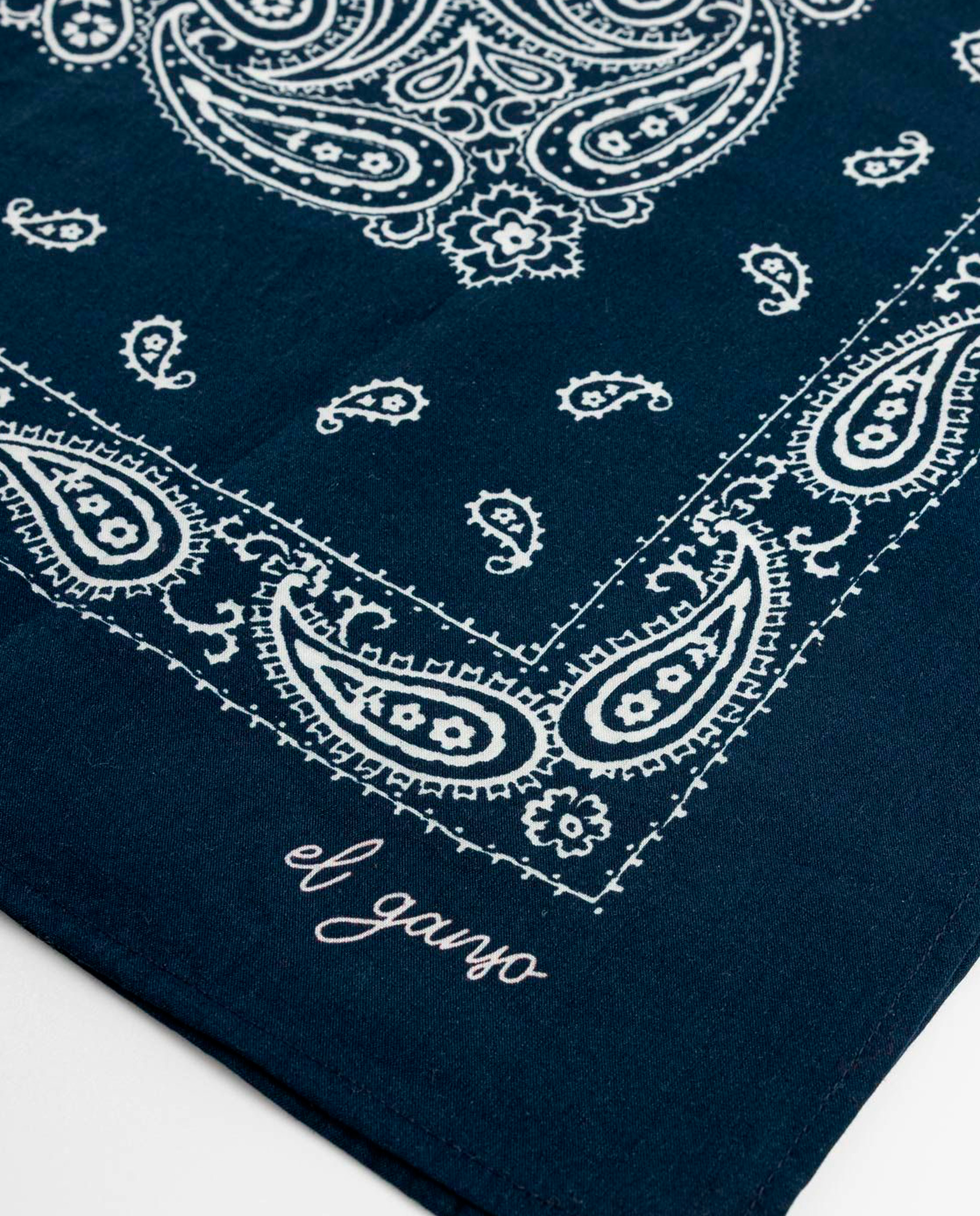 Bandana Paisley Azul