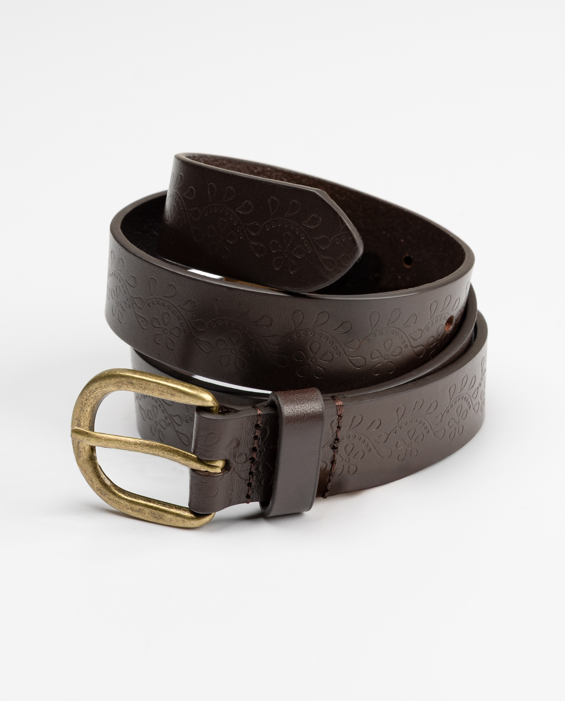 Billie Brown Leather Belt