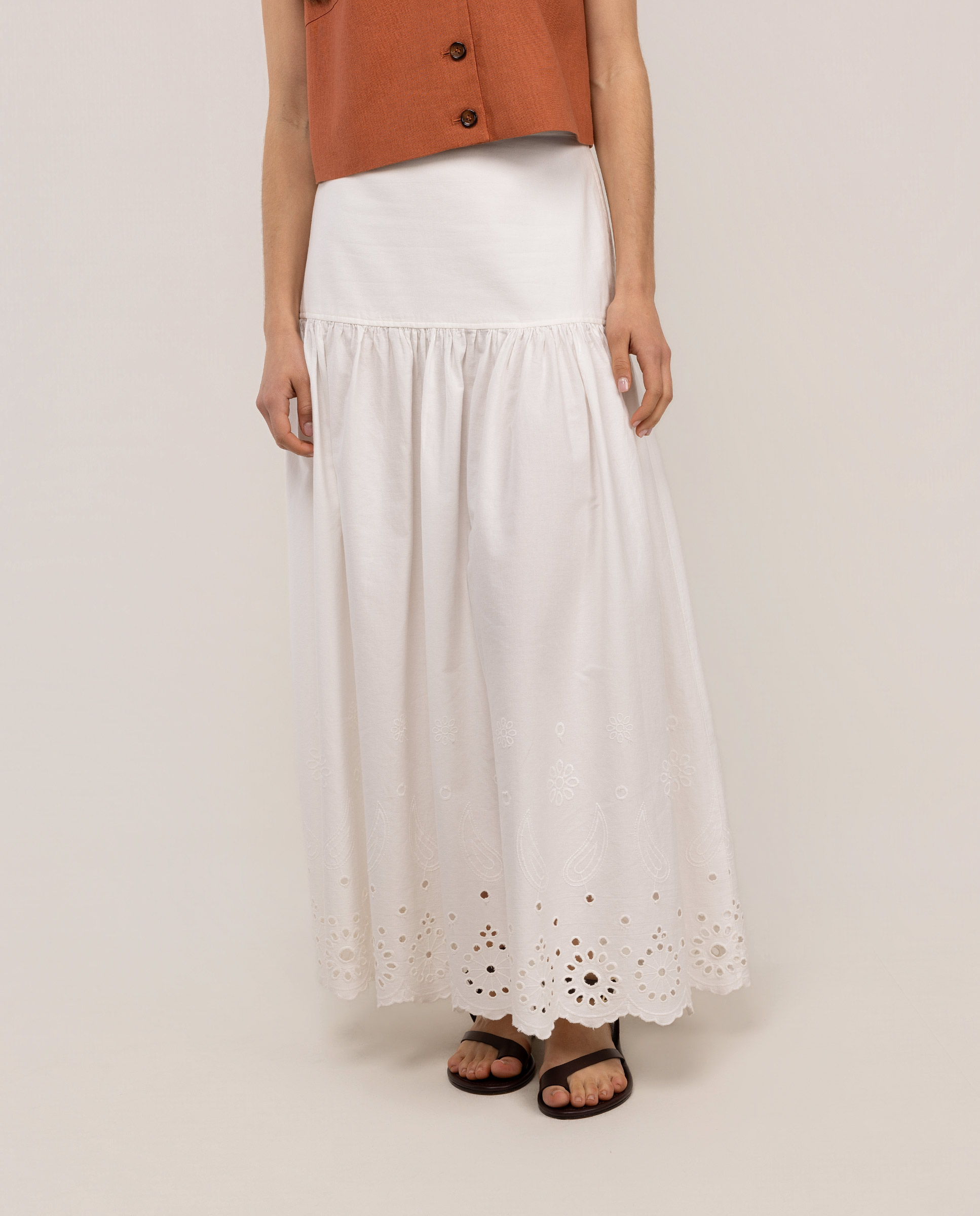 Benedetta White Skirt