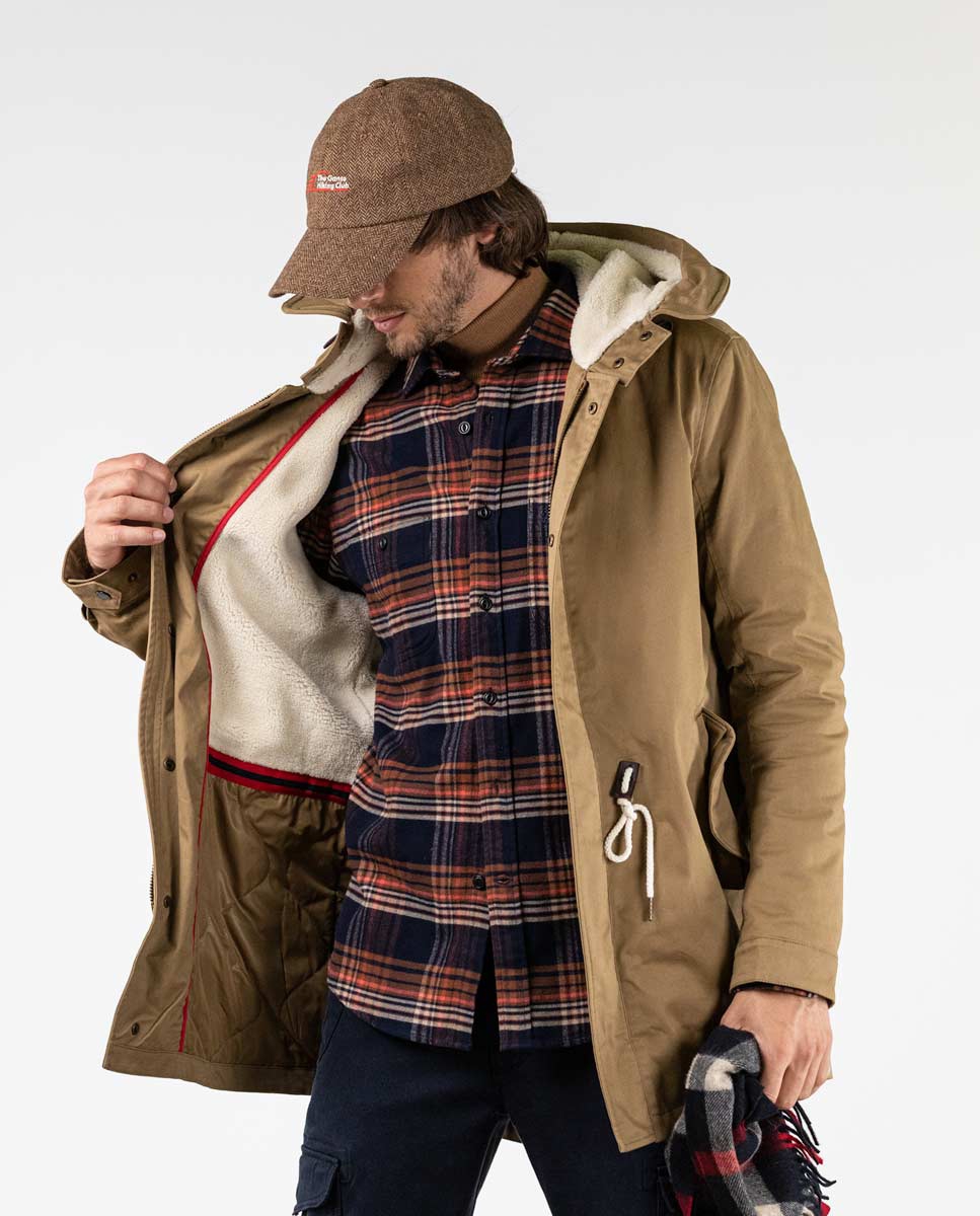 Beige Parka