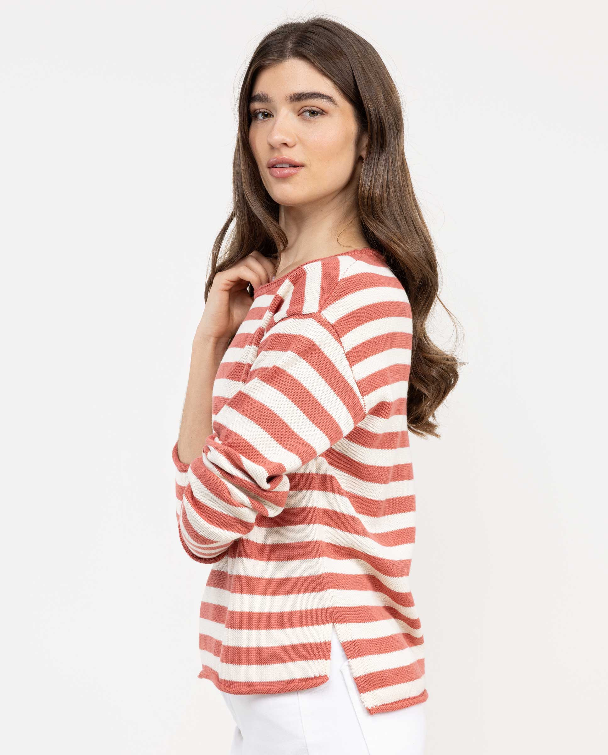 Molly Jersey Pink Stripes