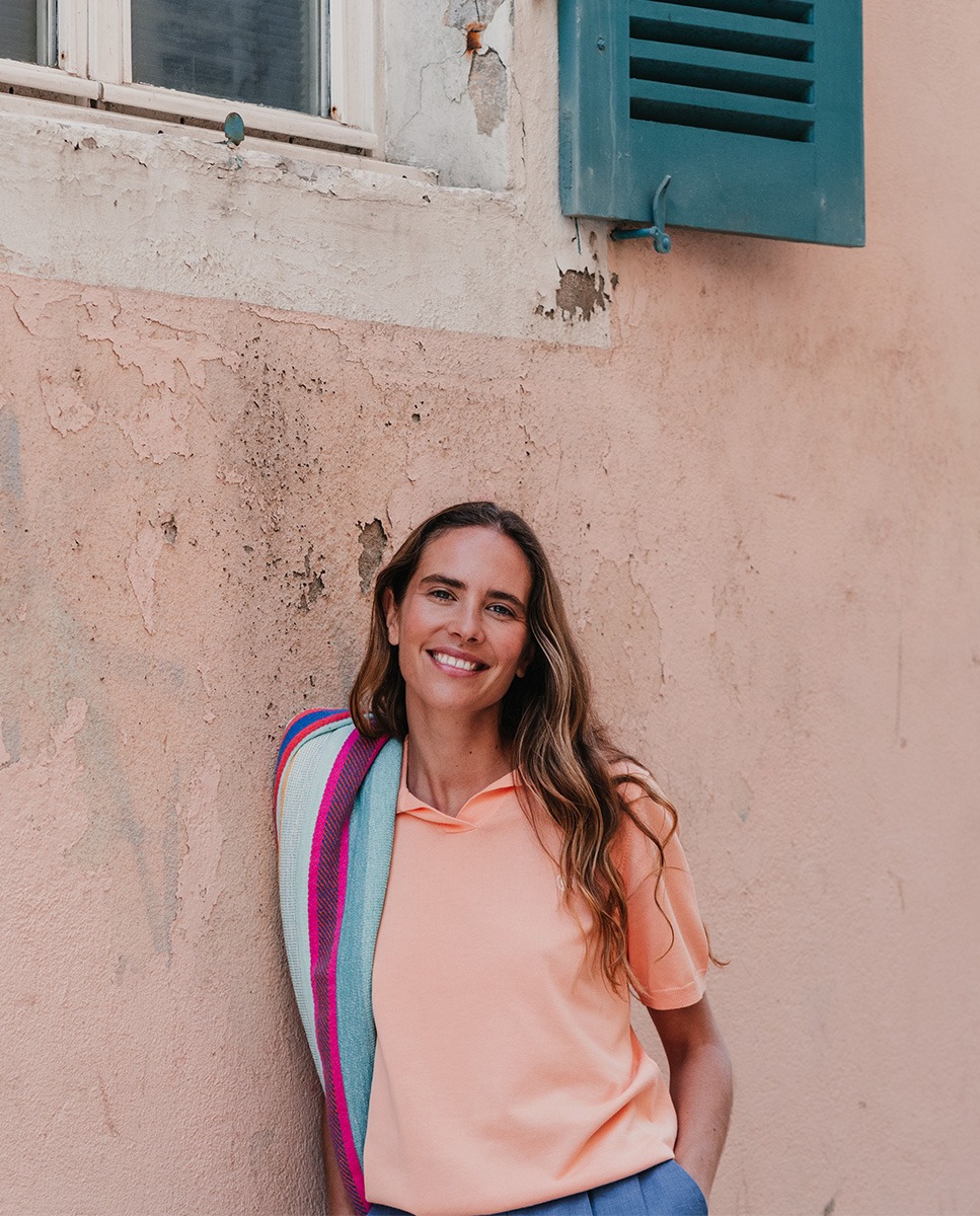 Polo Punto Mandarina