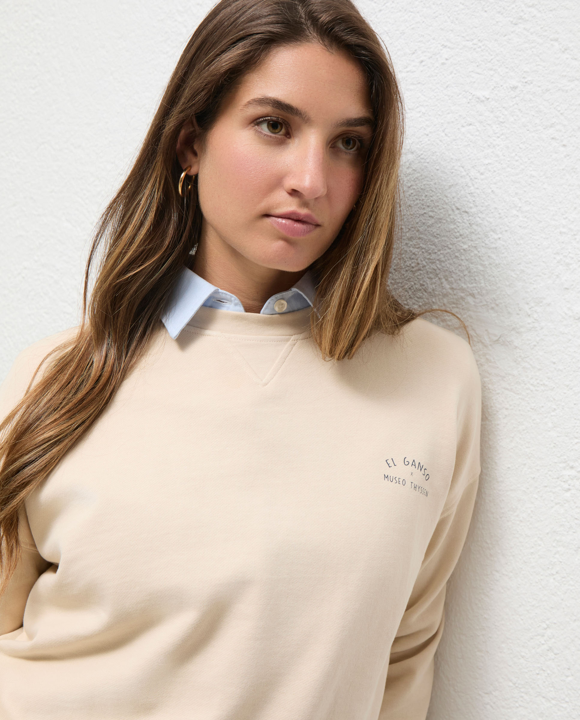 Sudadera El Ganso x Museo Thyssen Bailarinas Crudo