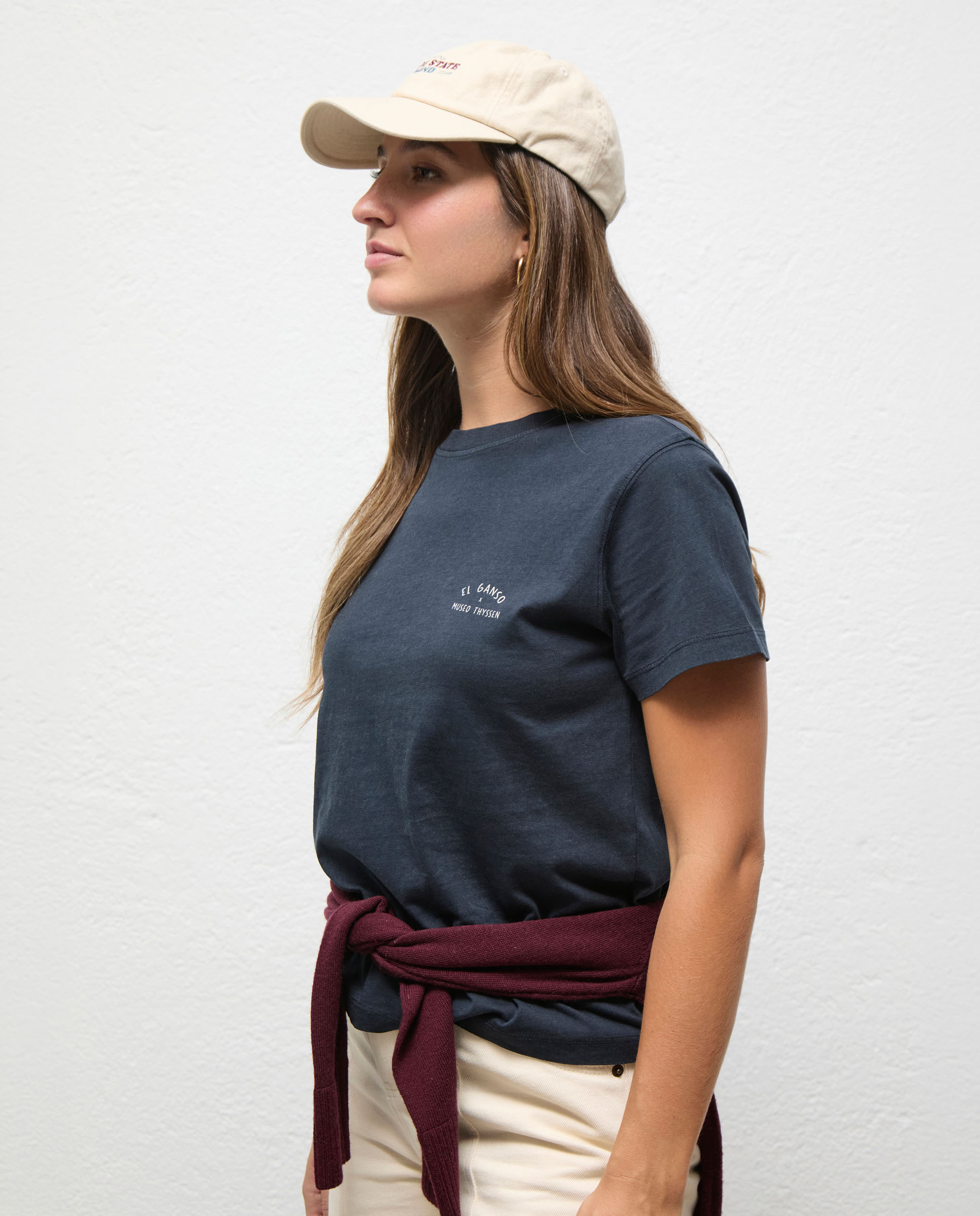 Camiseta El Ganso x Museo Thyssen Lilas Marino