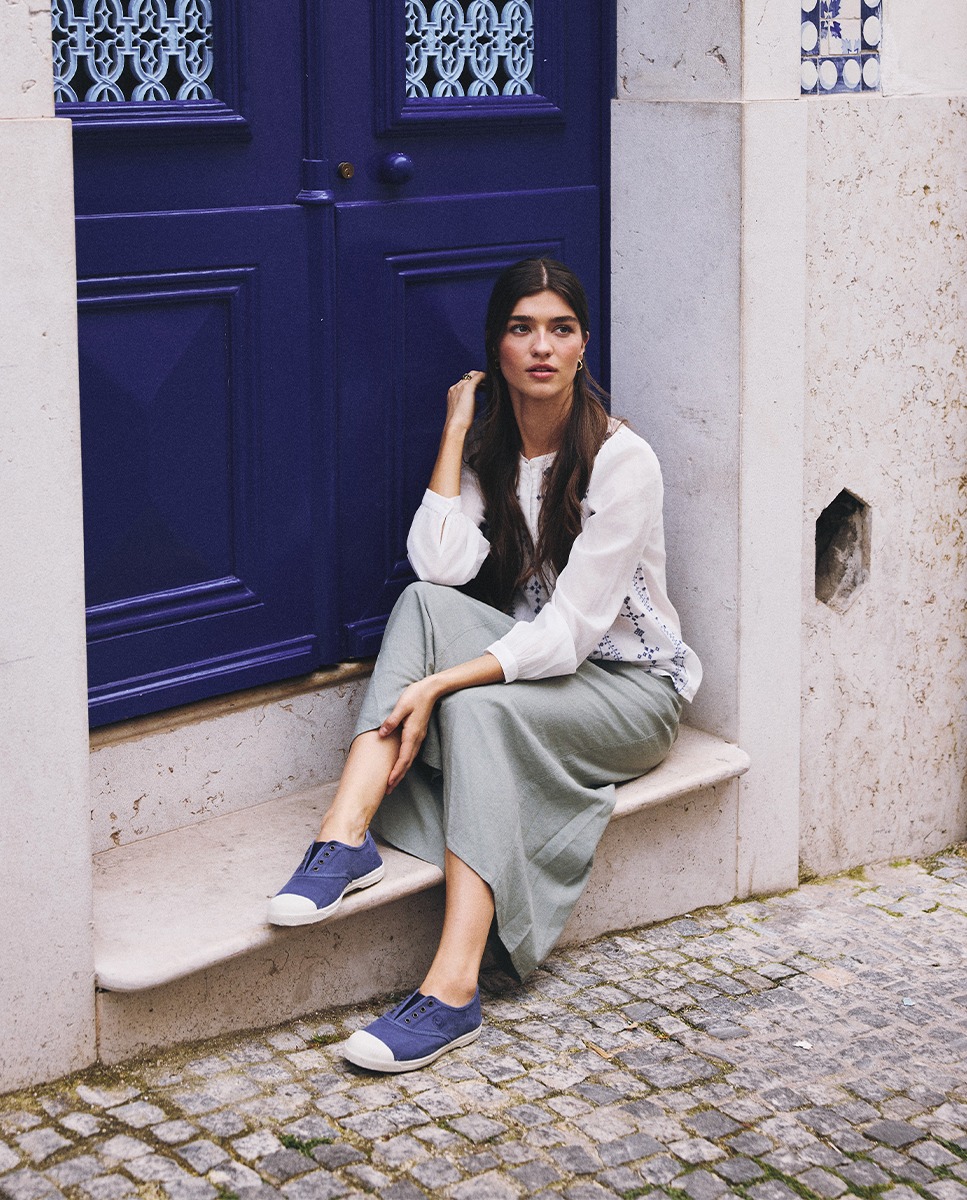 Navy Natural World By El Ganso Trainers