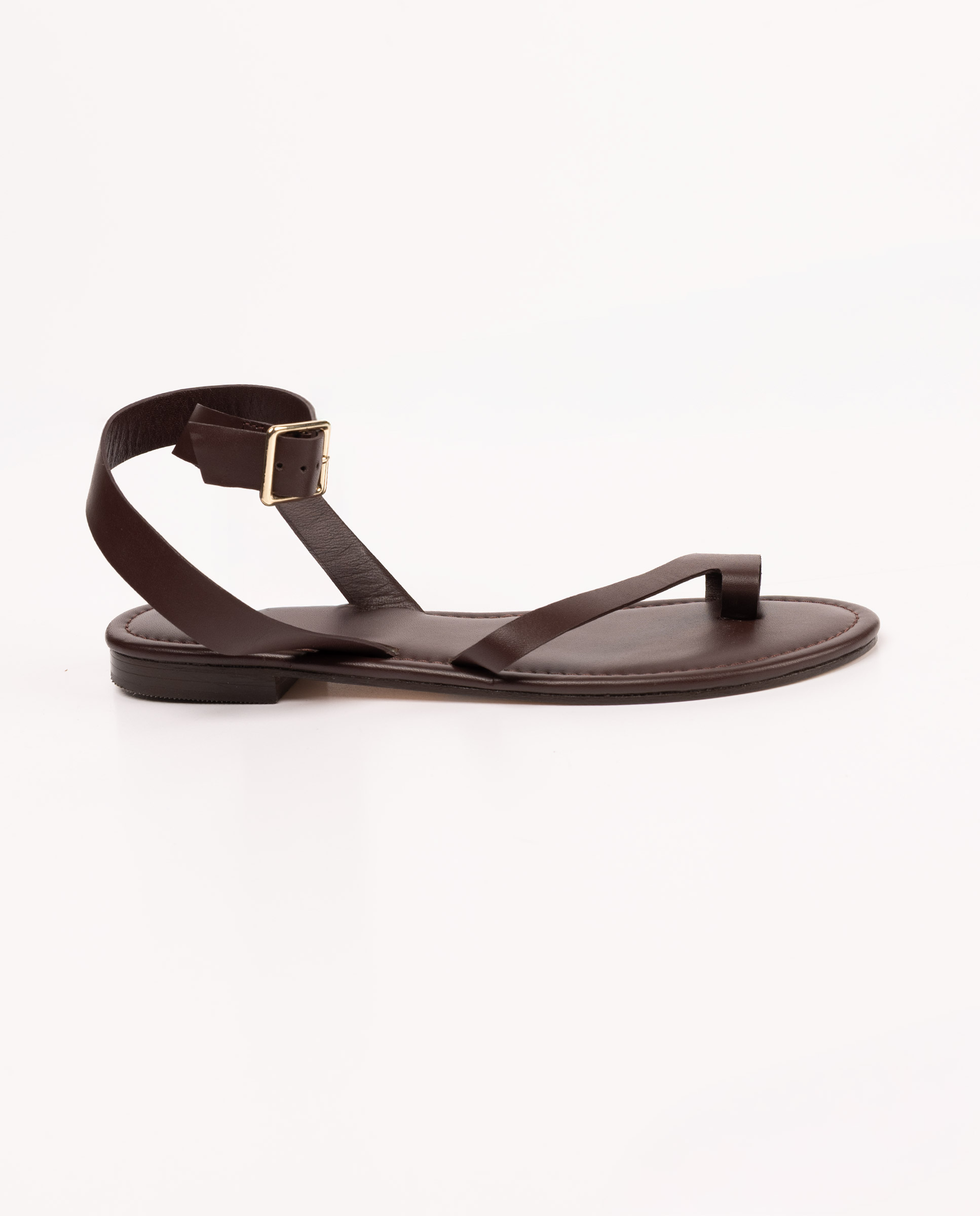 Sandalia Evelyne Piel Granate