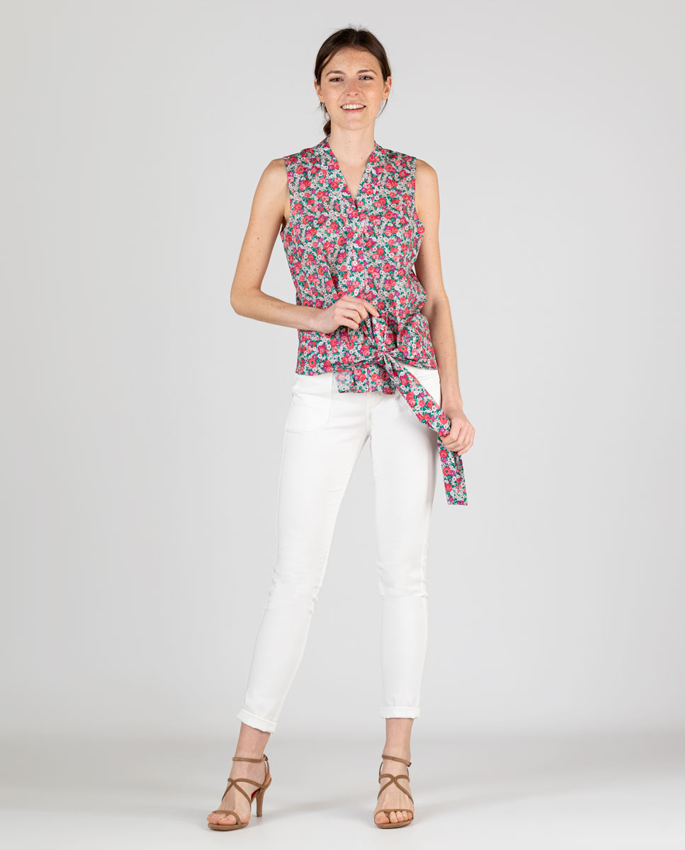 Pantalón 5 Bolsillos Blanco