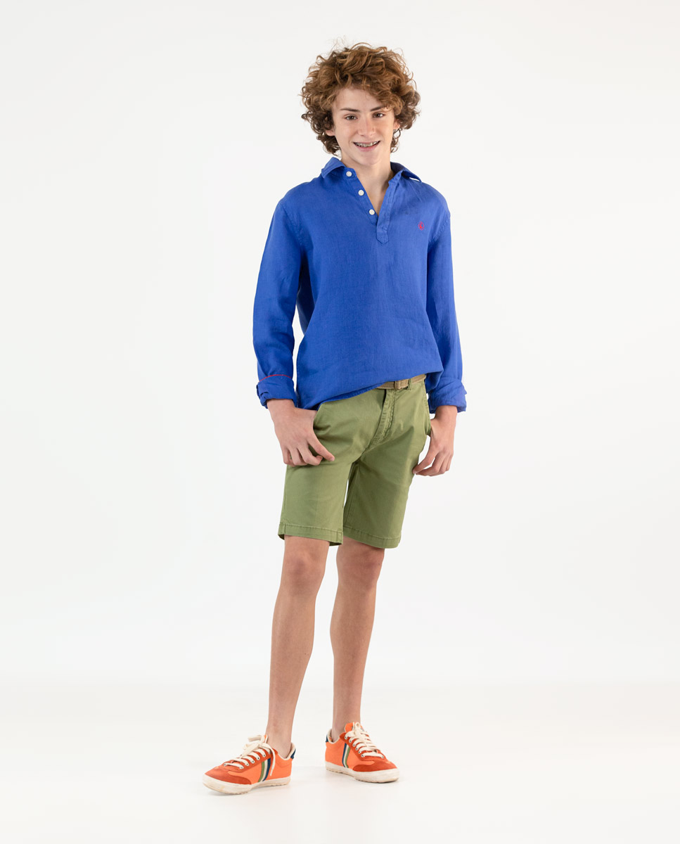 Khaki Bermuda Shorts