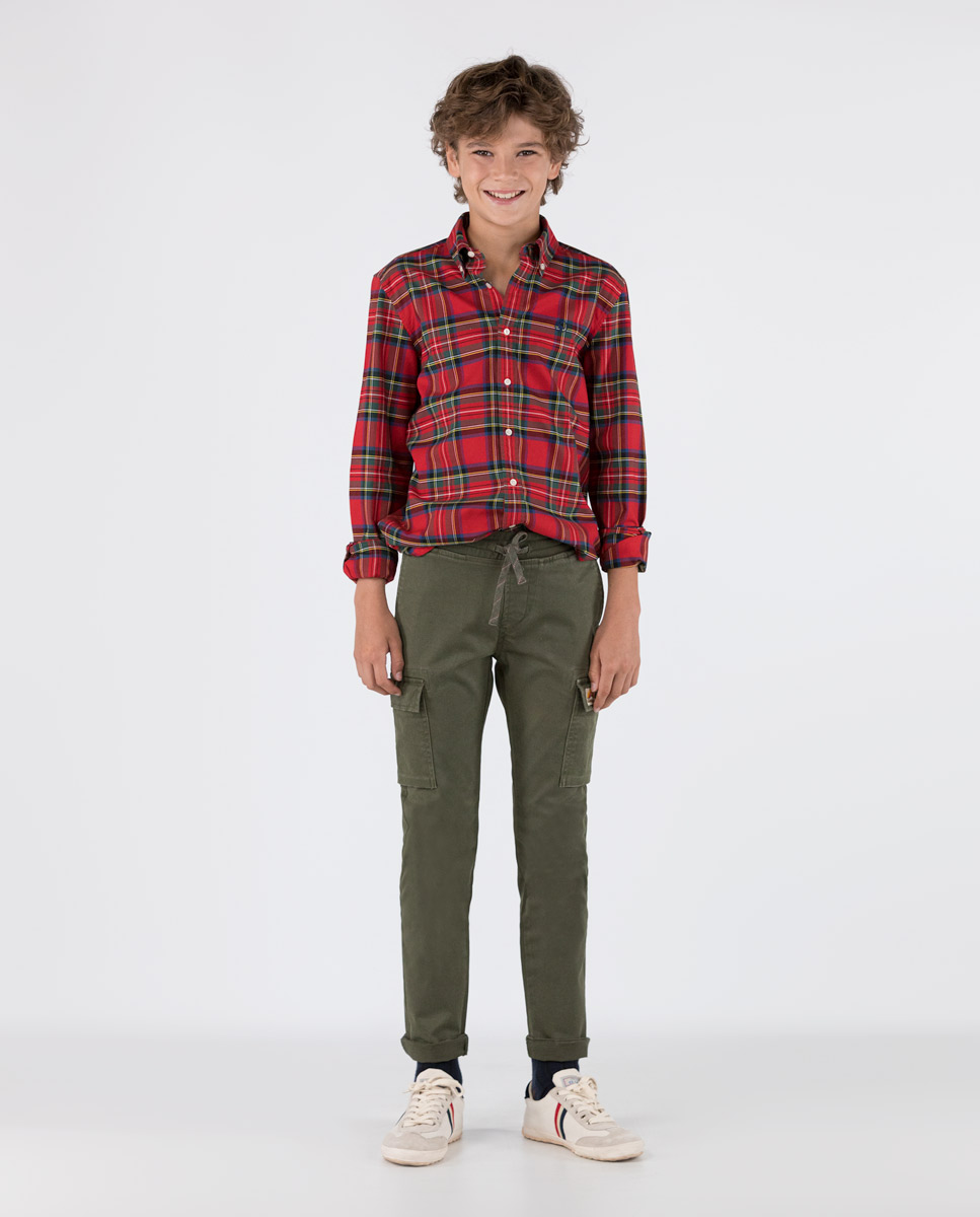 Pantalón Cargo Kakhi