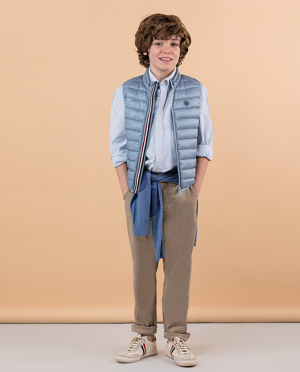 Chaleco Acolchado Azul