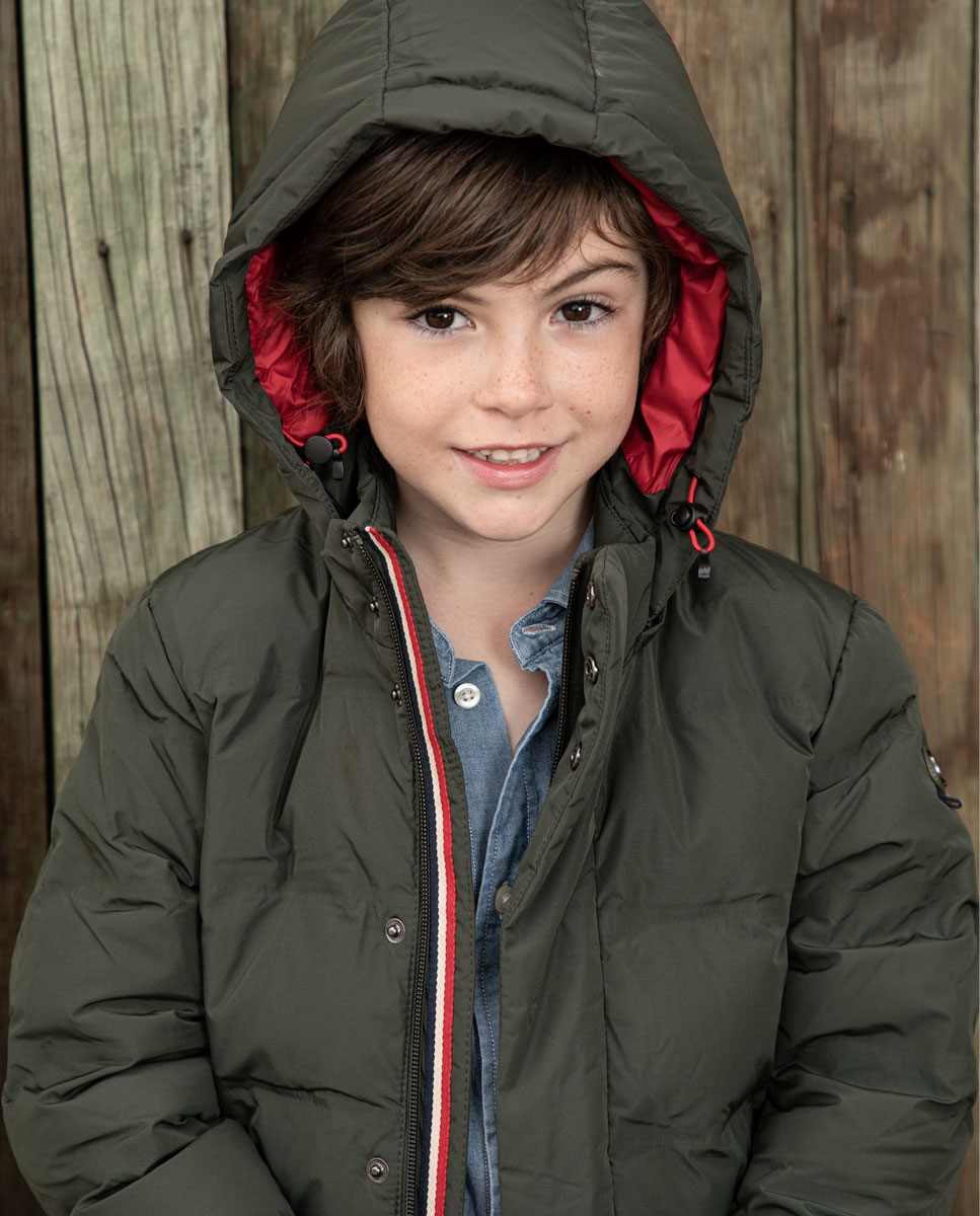 Abrigo Largo Acolchado Kakhi