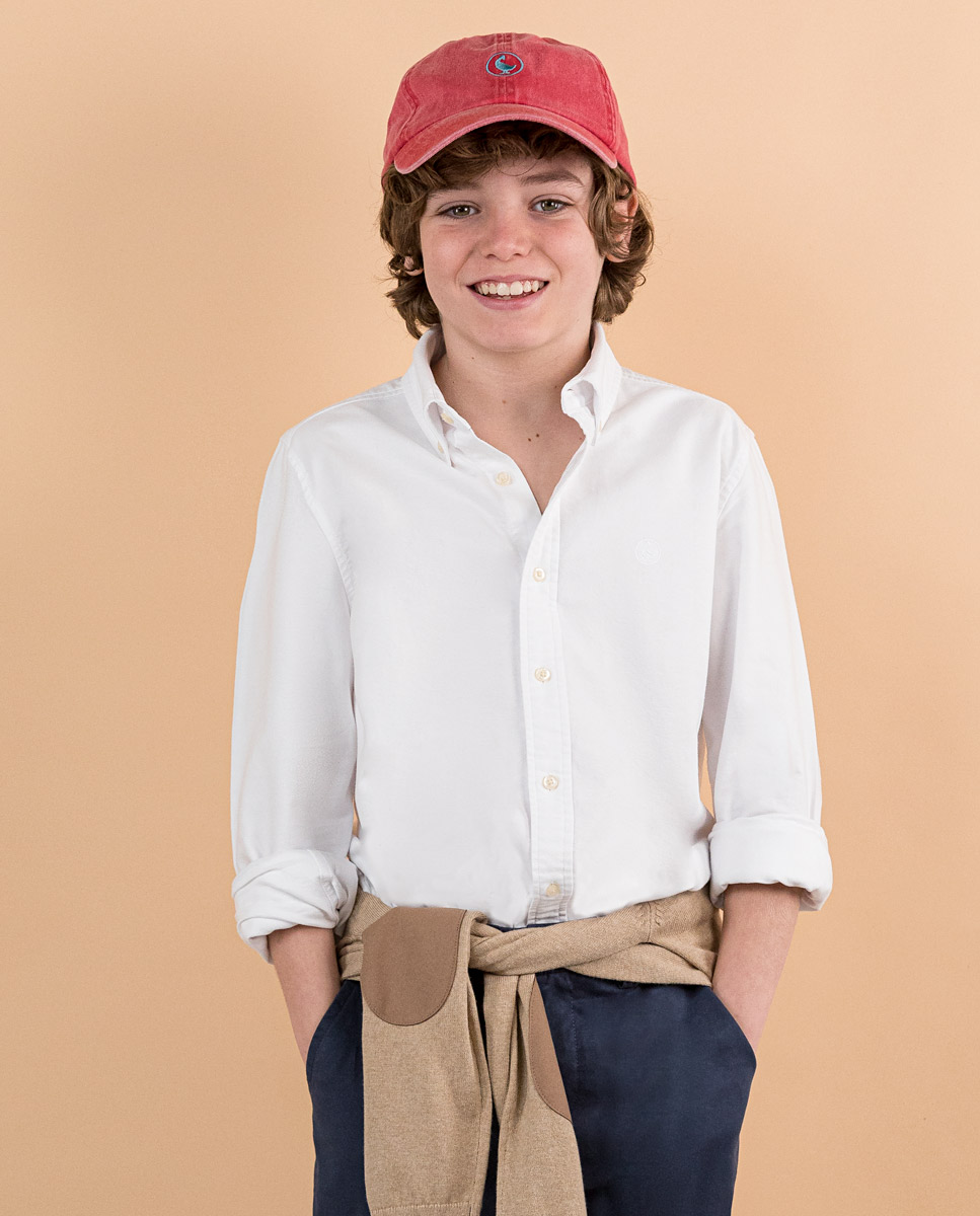 Camisa Oxford Blanco