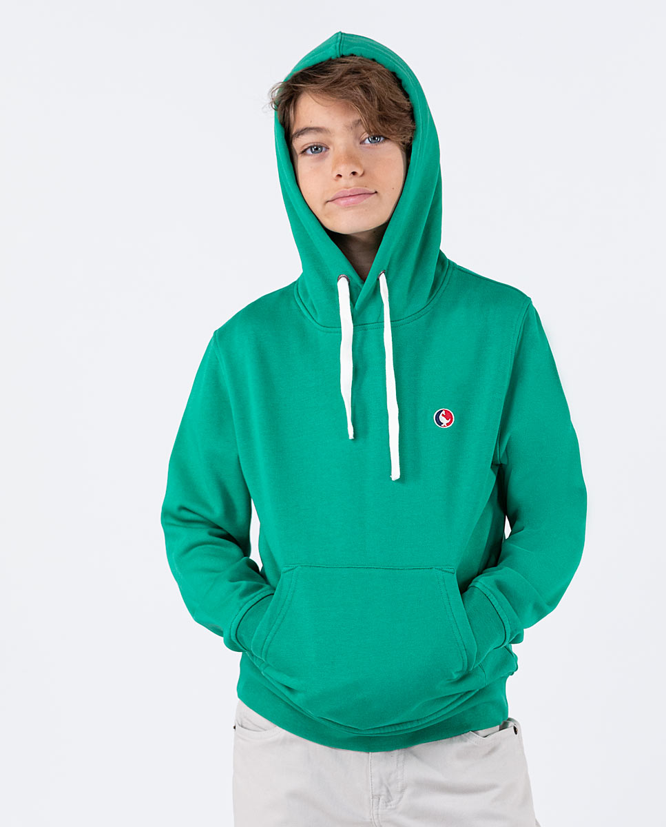 Sudadera Capucha Verde