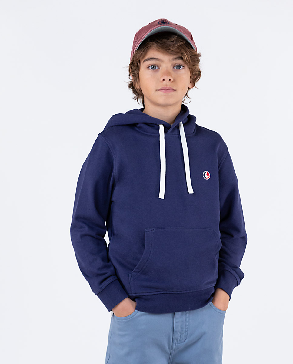 Sudadera Capucha Marino