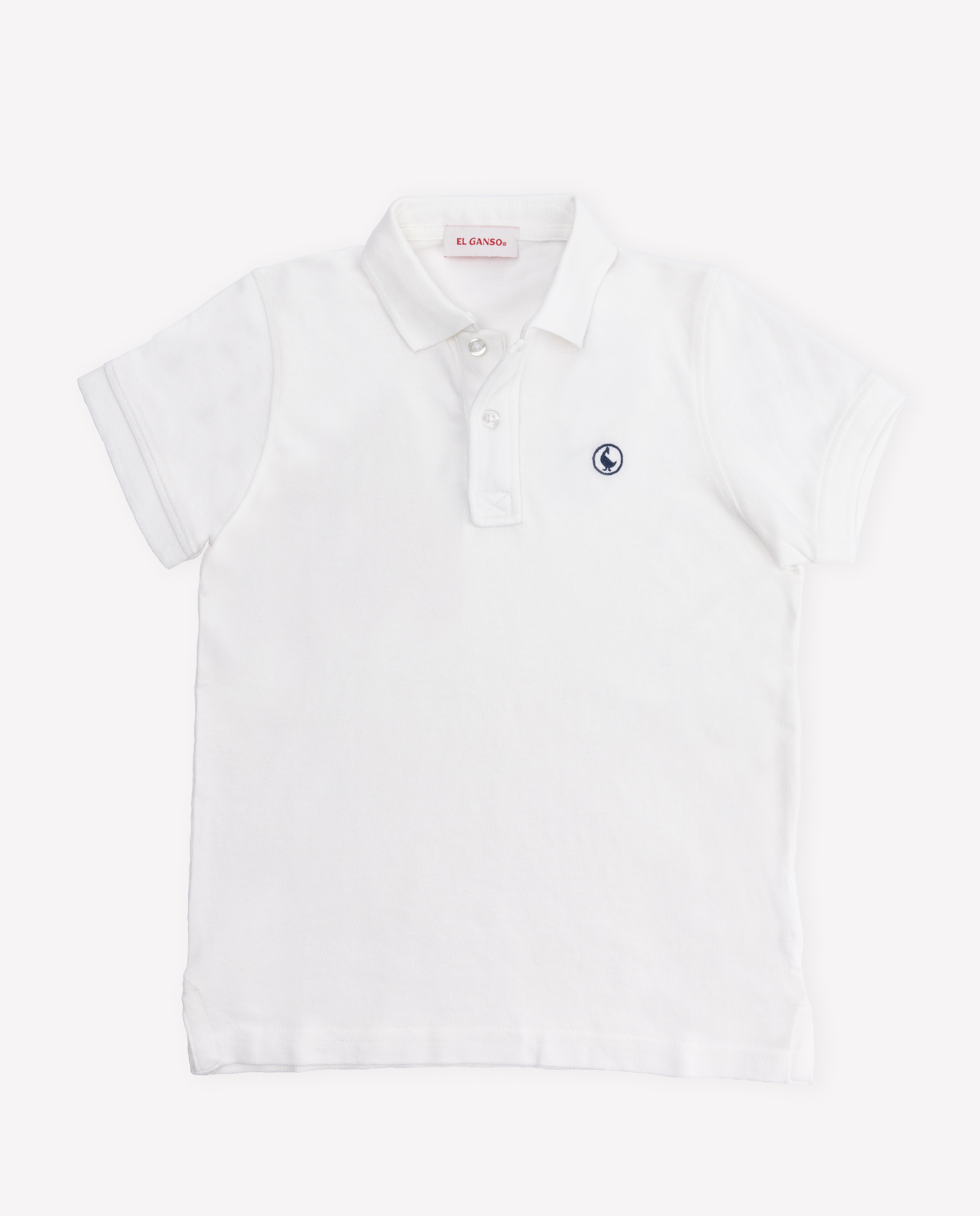 Basic White Polo