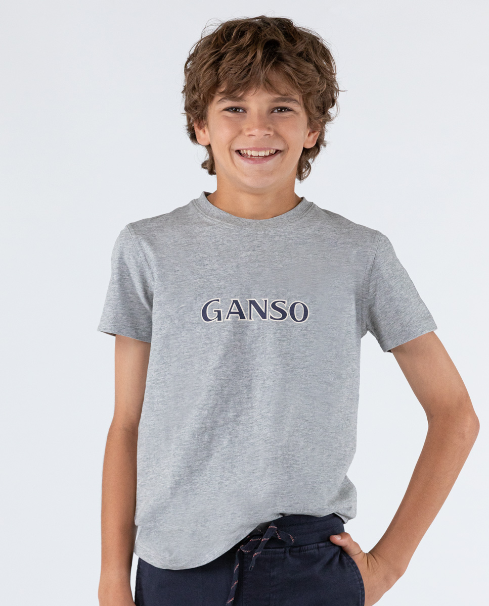 Camiseta Motivos Gris