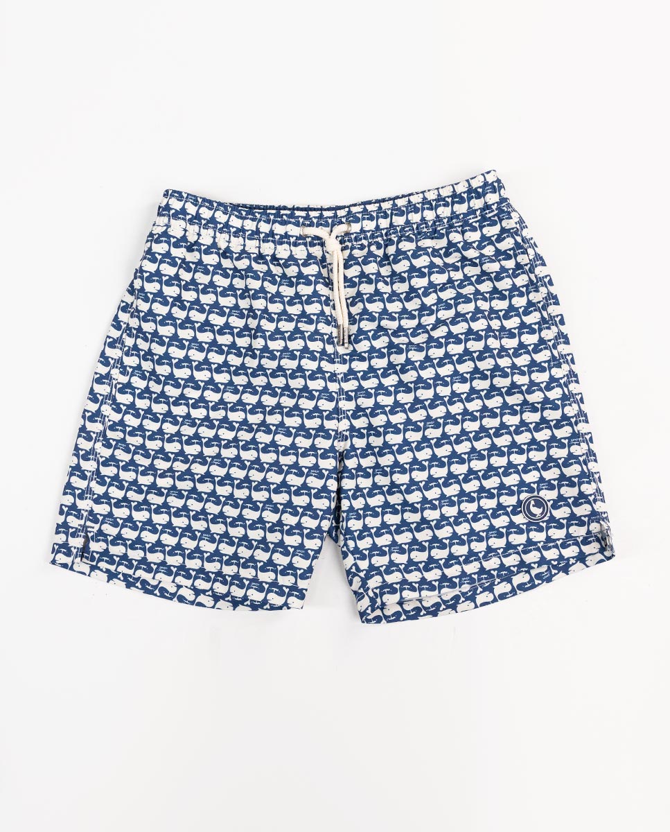 Bañador Estampado Ballenas