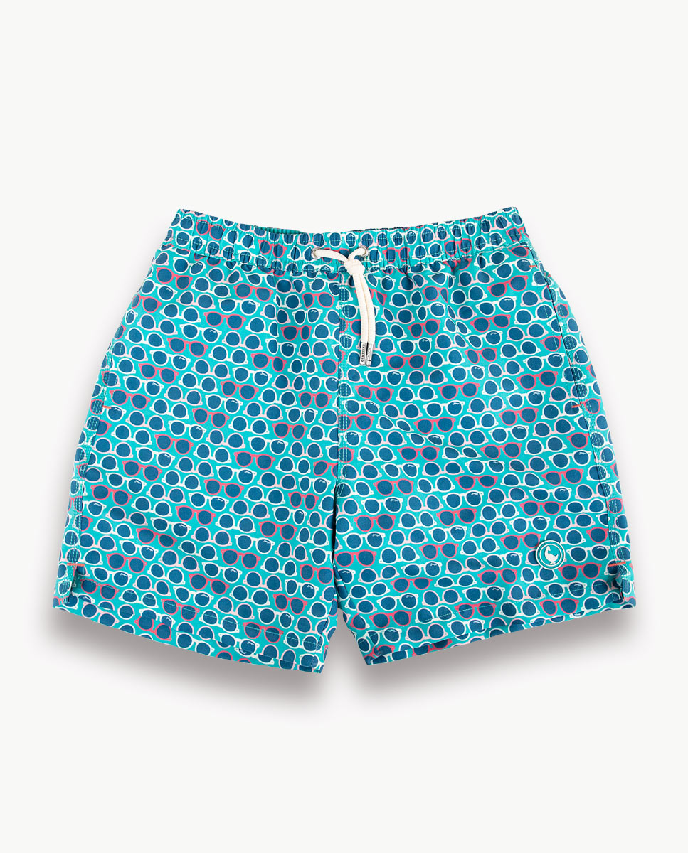 Bañador Estampado Gafas