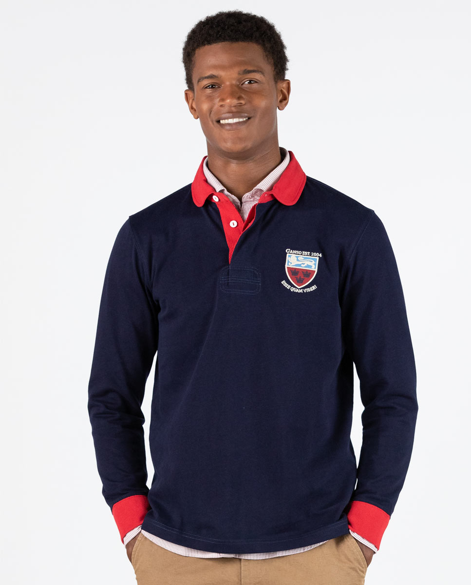 Polo Rugby Shirt Navy